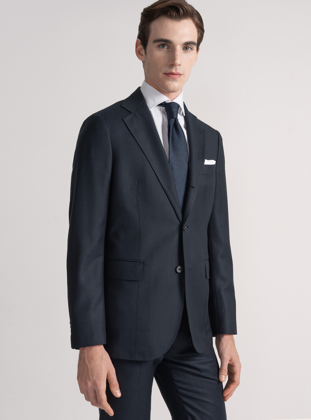 Partridge Eye Partridge eye wool suit blazer Vitale Barberis Canonico | Gutteridge ...