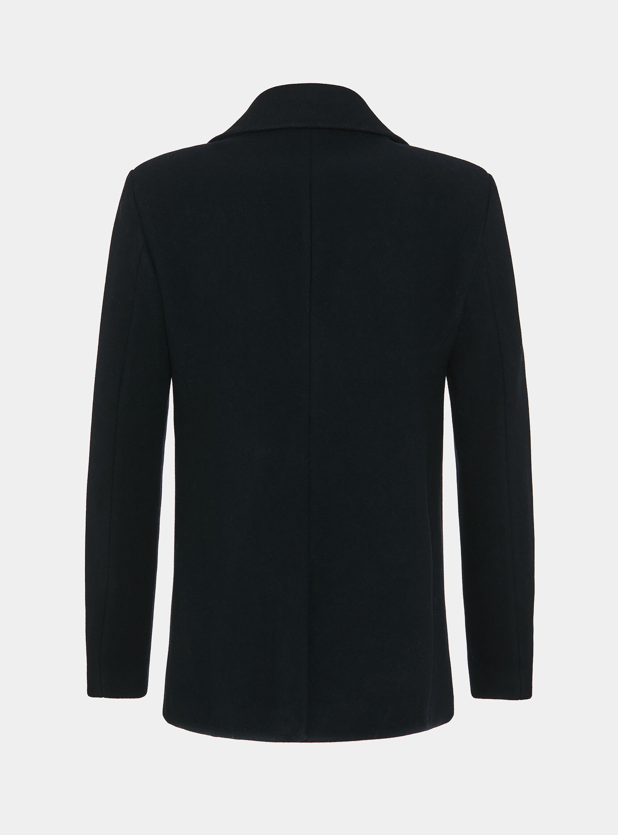 Peacoat aus einer Wollmischung, NAVY 0218C