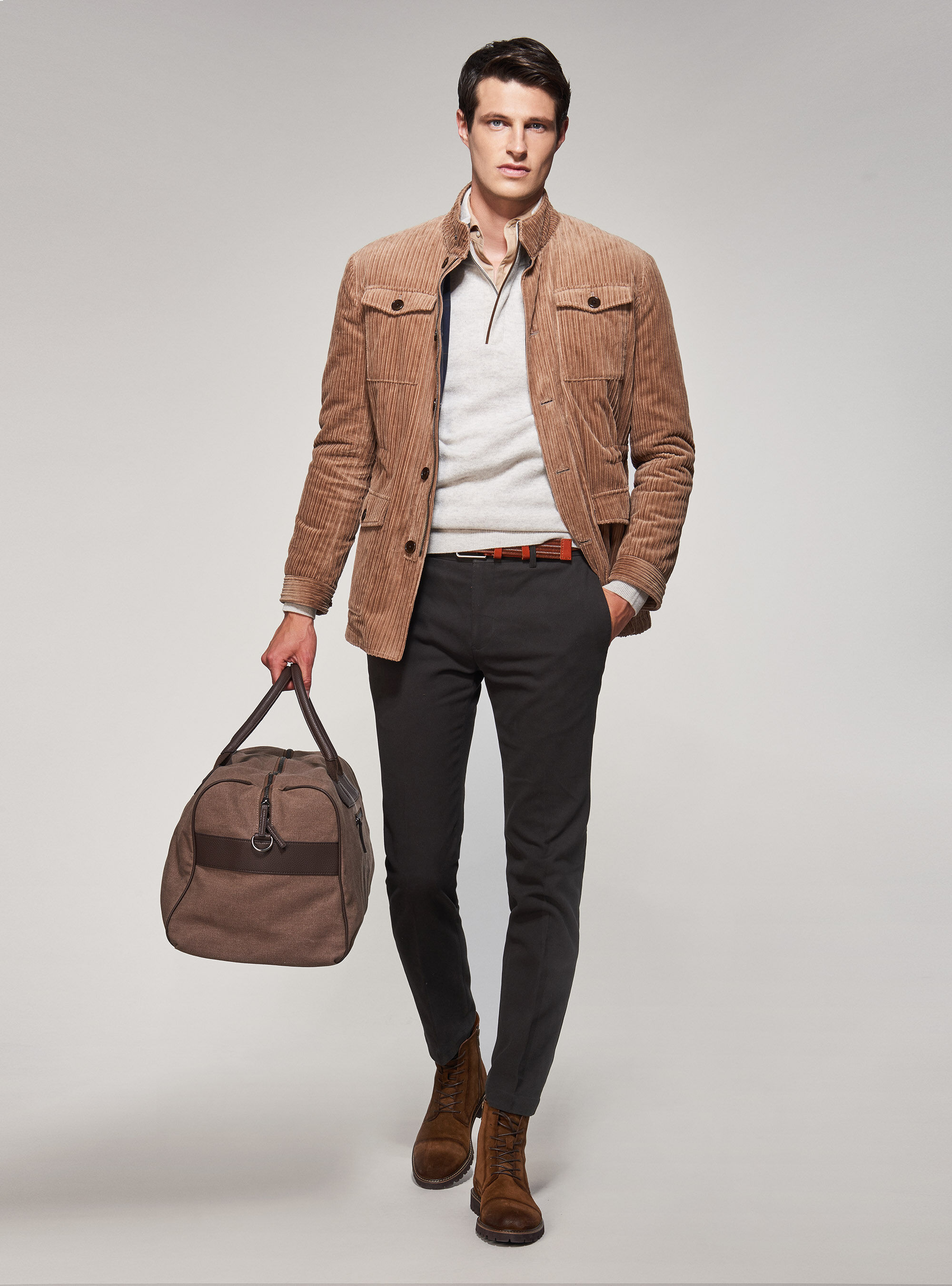 Field jacket in velluto | GutteridgeEU | Saldi Uomo