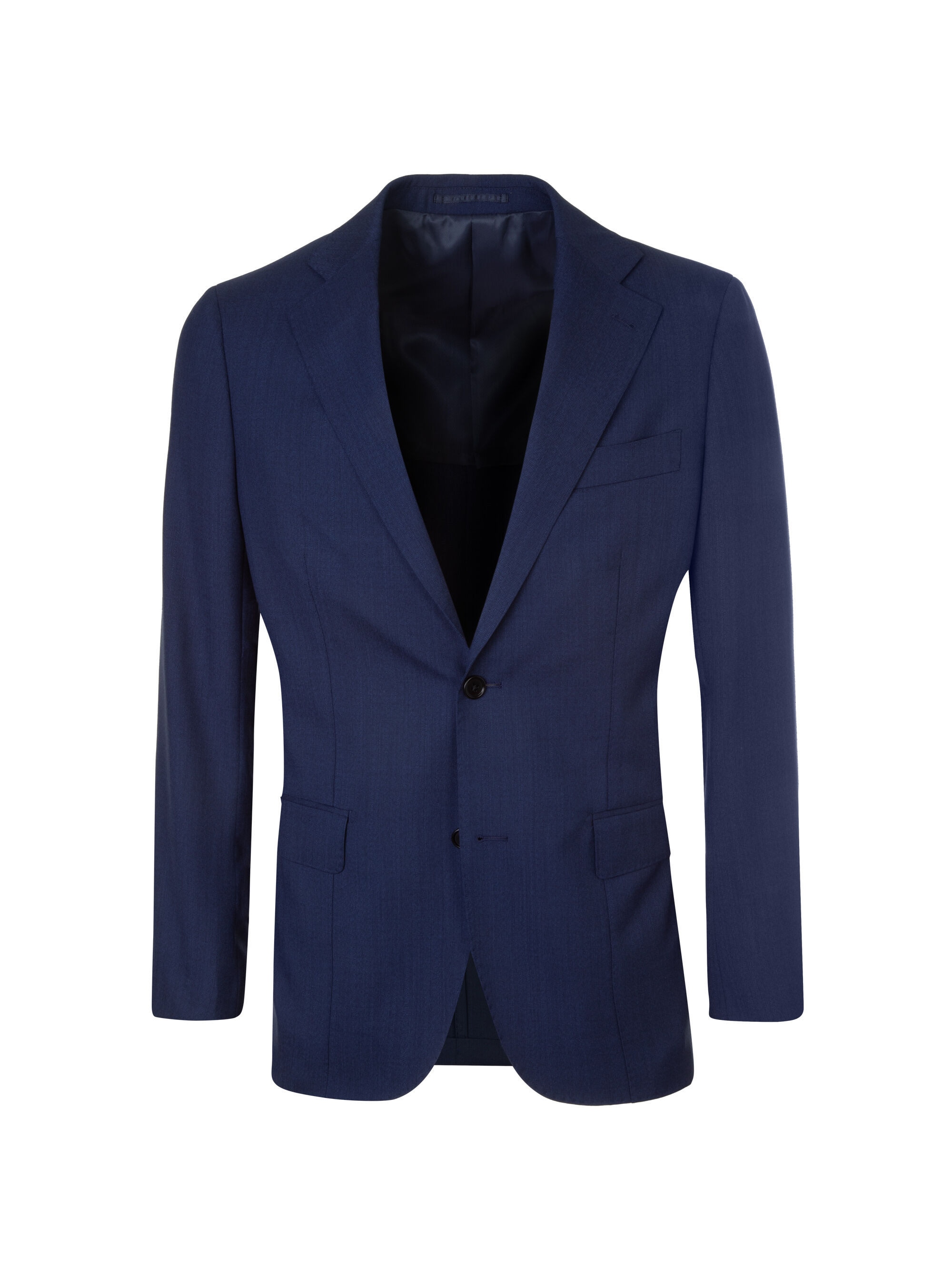 Giacca per abito in pura lana tessuto Vitale Barberis Canonico, BLU