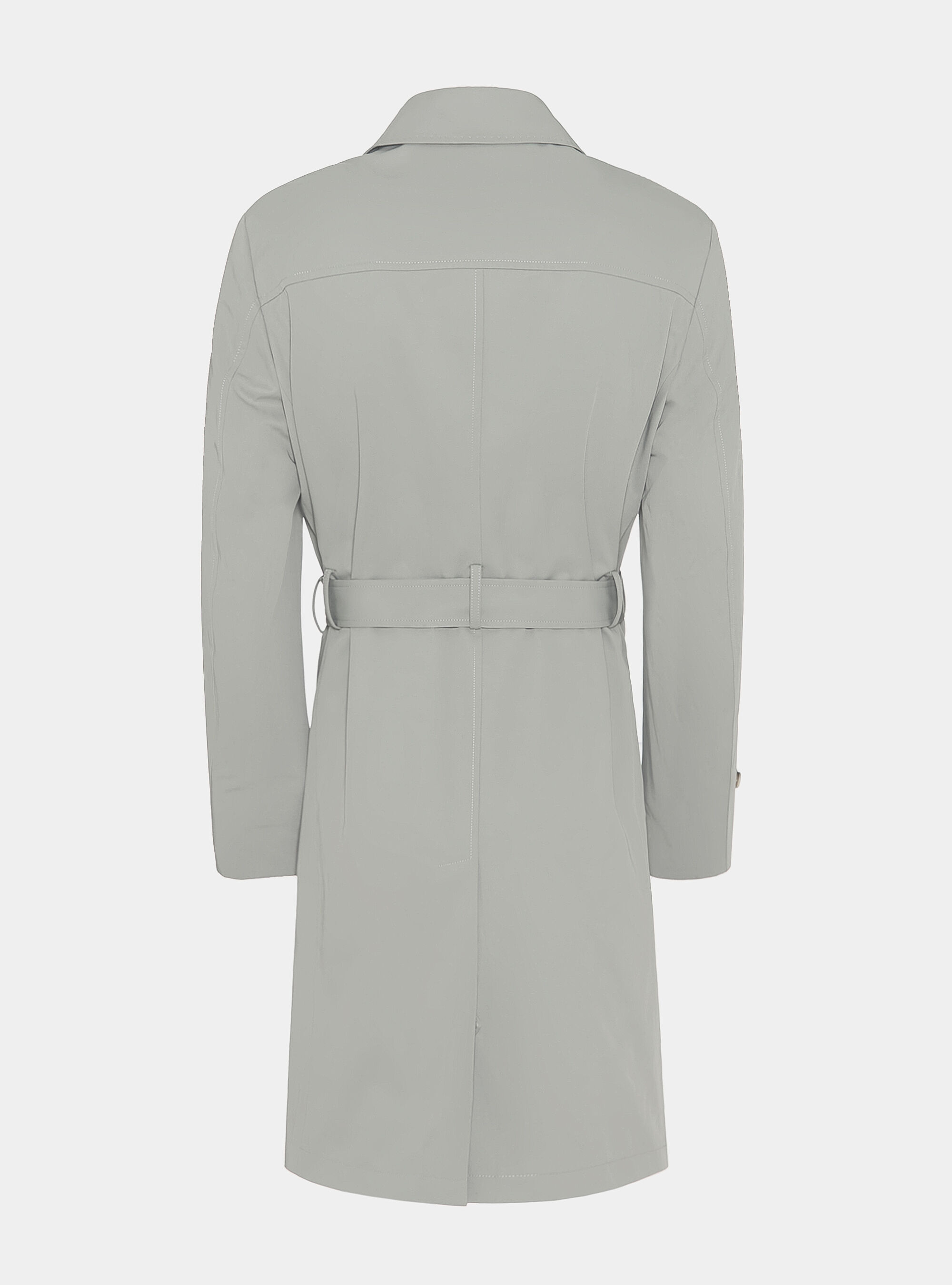 Trench de sarga de algod&oacute;n, SALVIA 0602C