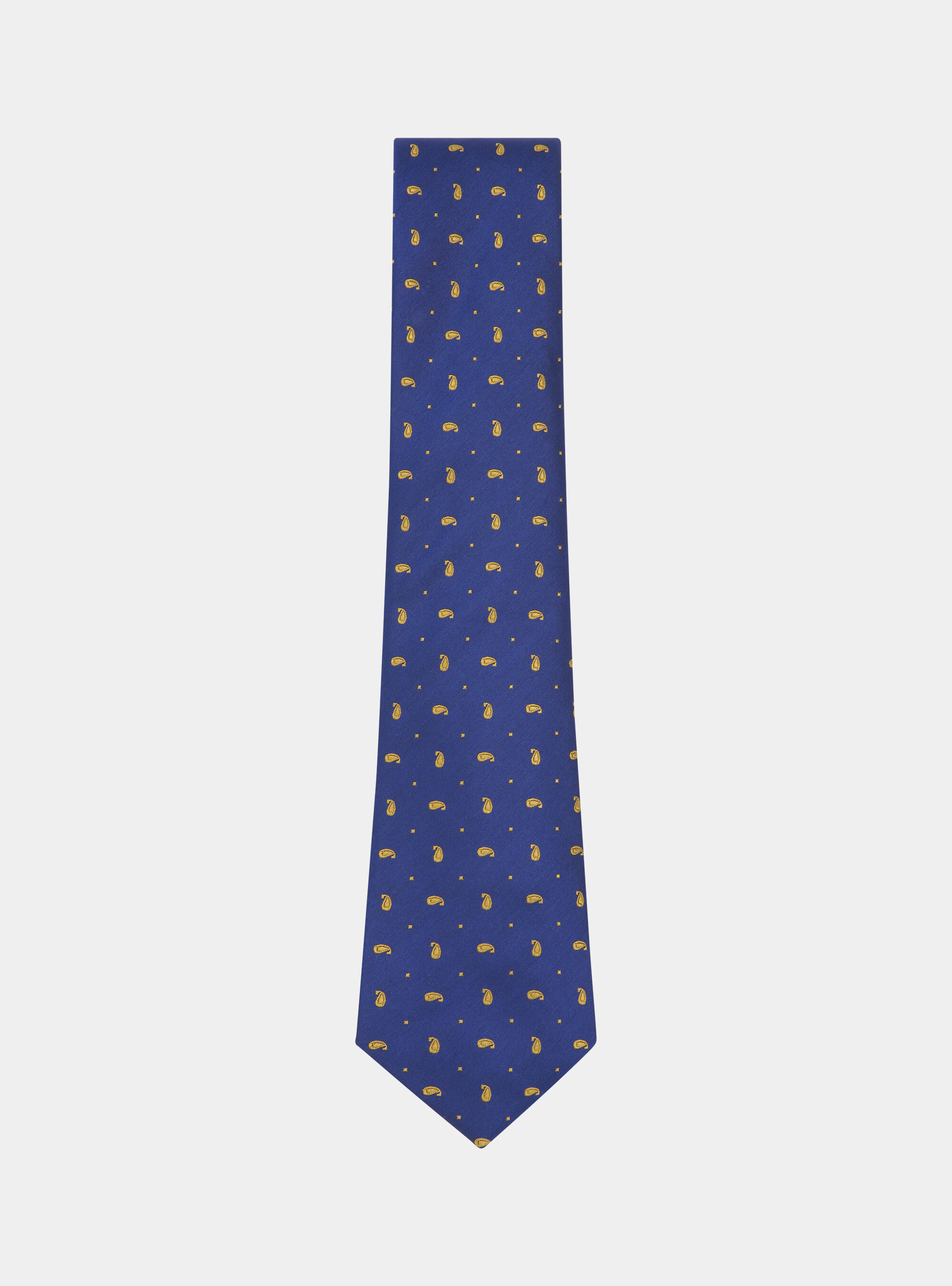Cravatta paisley in seta da Uomo di Gutteridge in Blu Uomo Accessori da Cravatte da 