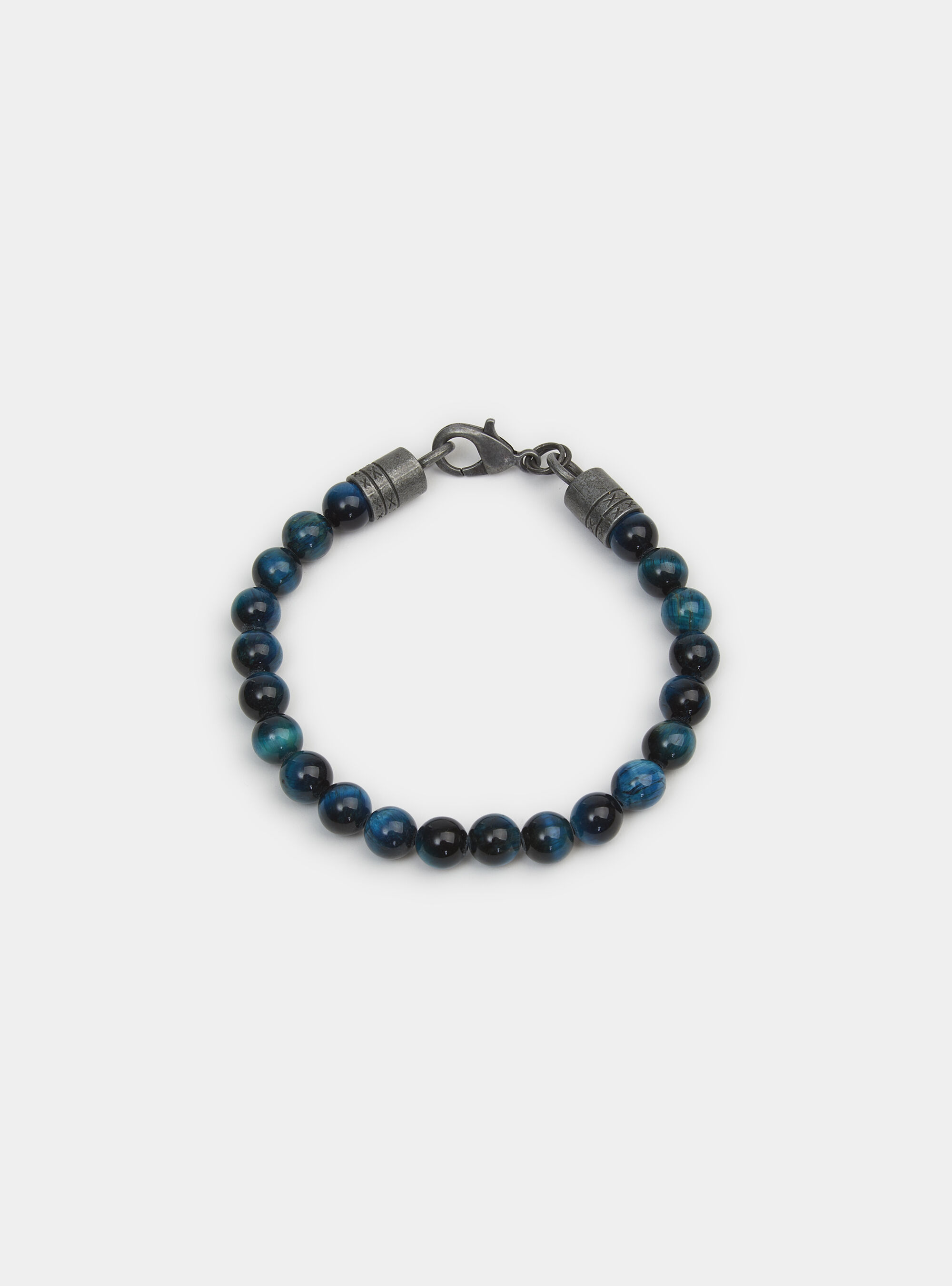 Bracelet with blue balls, BLUE
