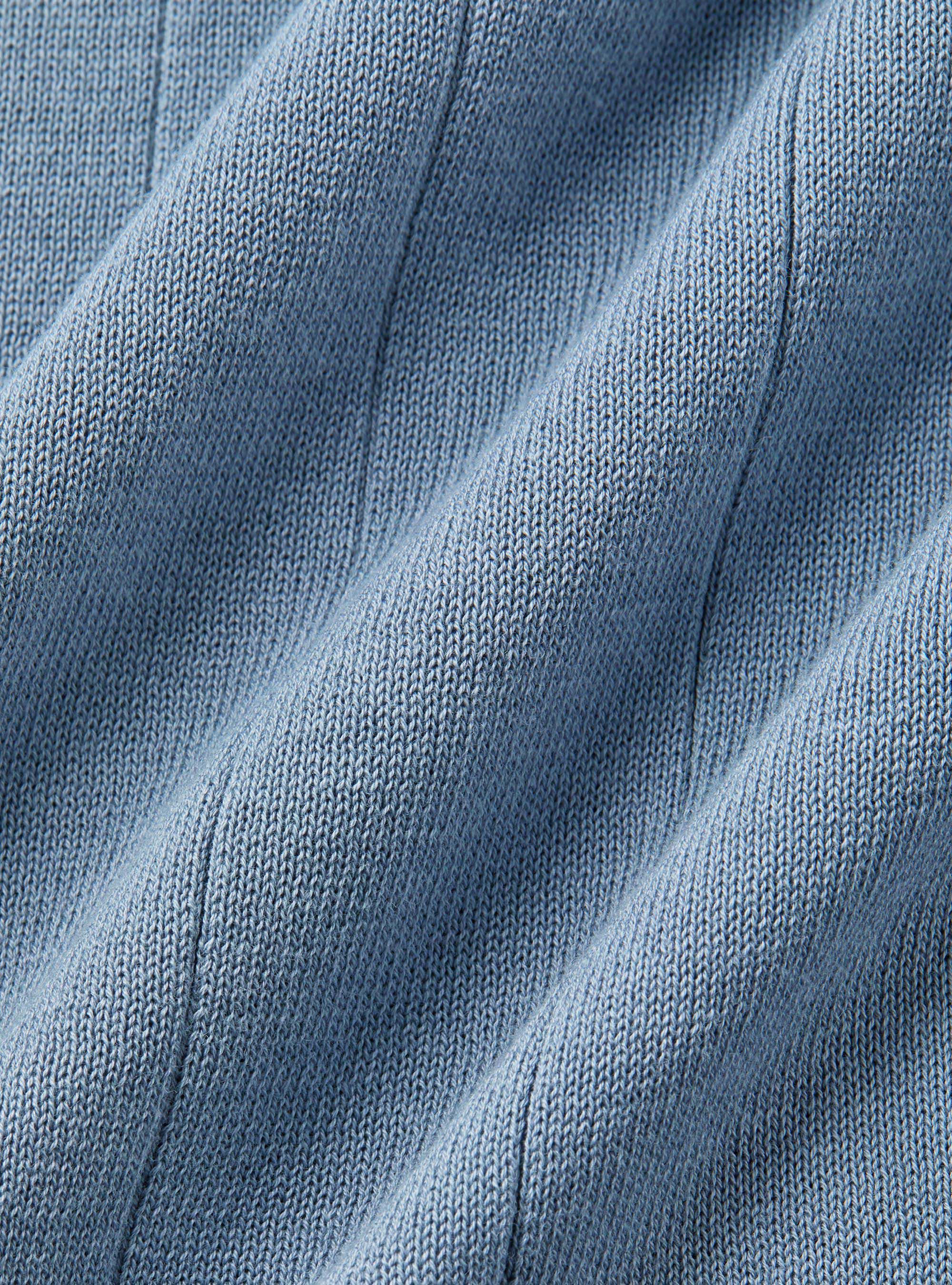 Maglia in puro cotone costa piatta, AVIO 0292C