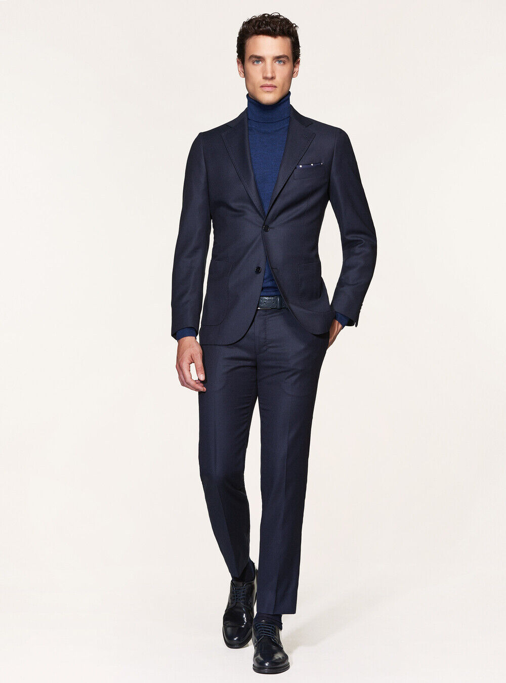 Selected Cravatte e accessorio sconto 50% Blu Unica MODA UOMO Tailleur & Completi Casual 