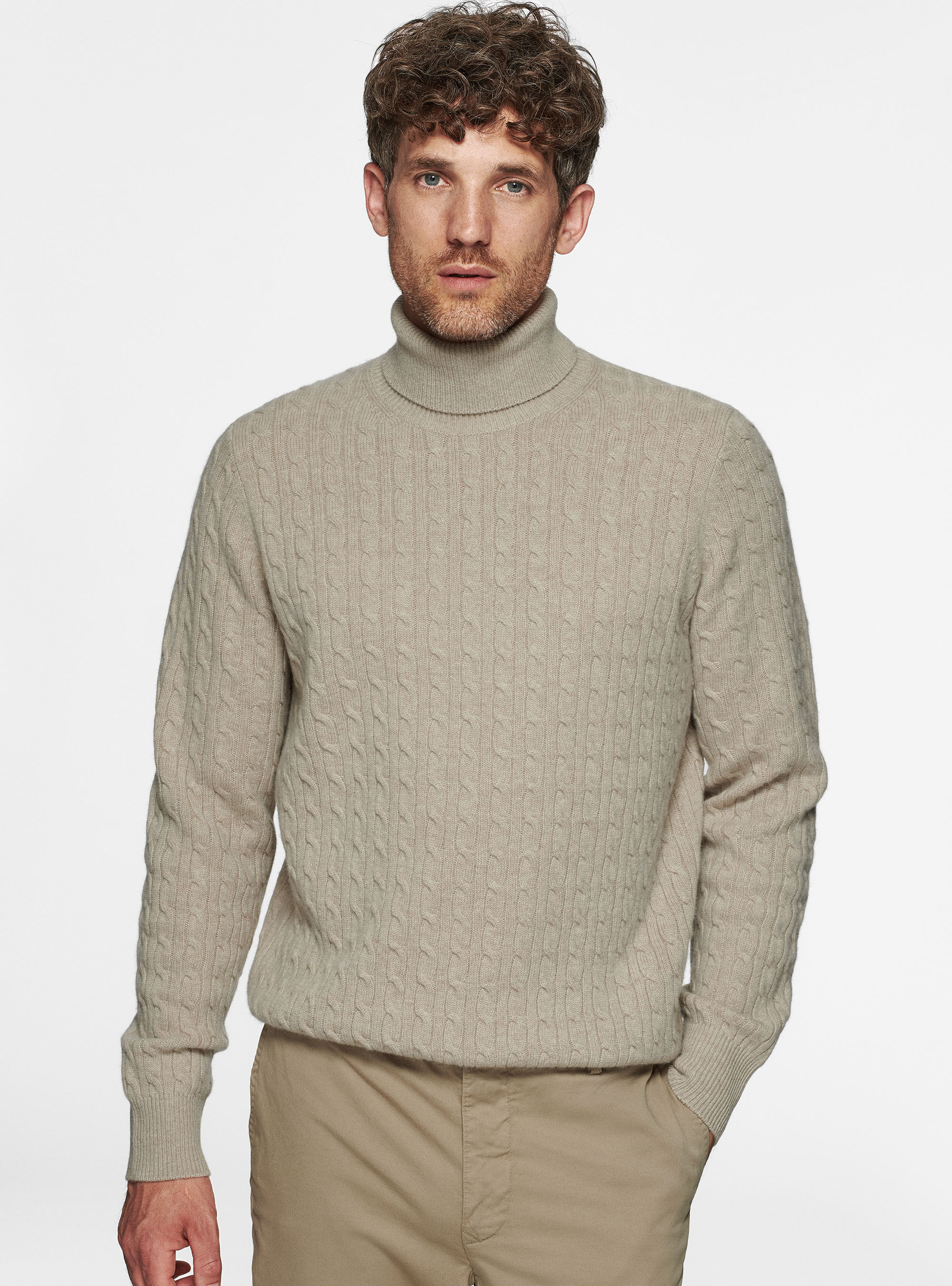 Ribbed cashmere turtleneck online