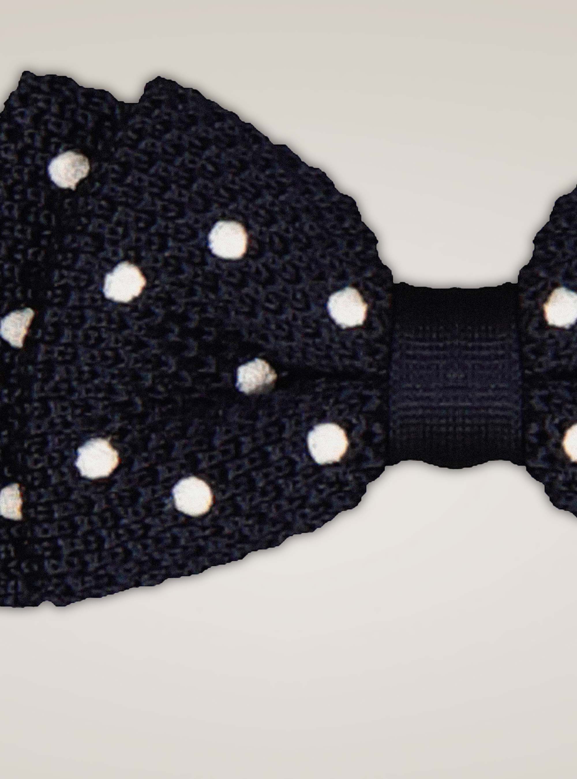 Knitted papillon, NAVY BLUE