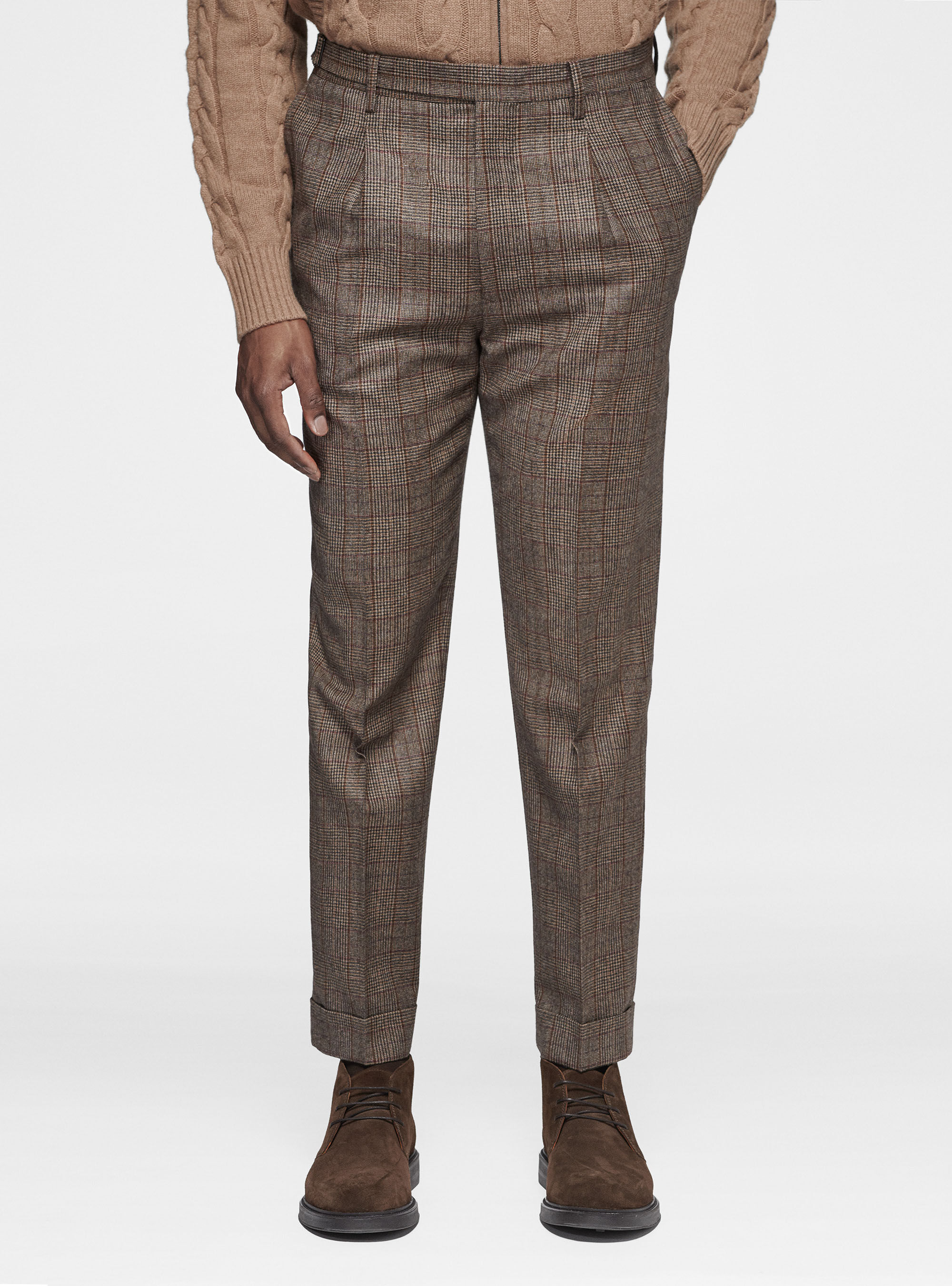 Pantalon laine vierge homme on sale