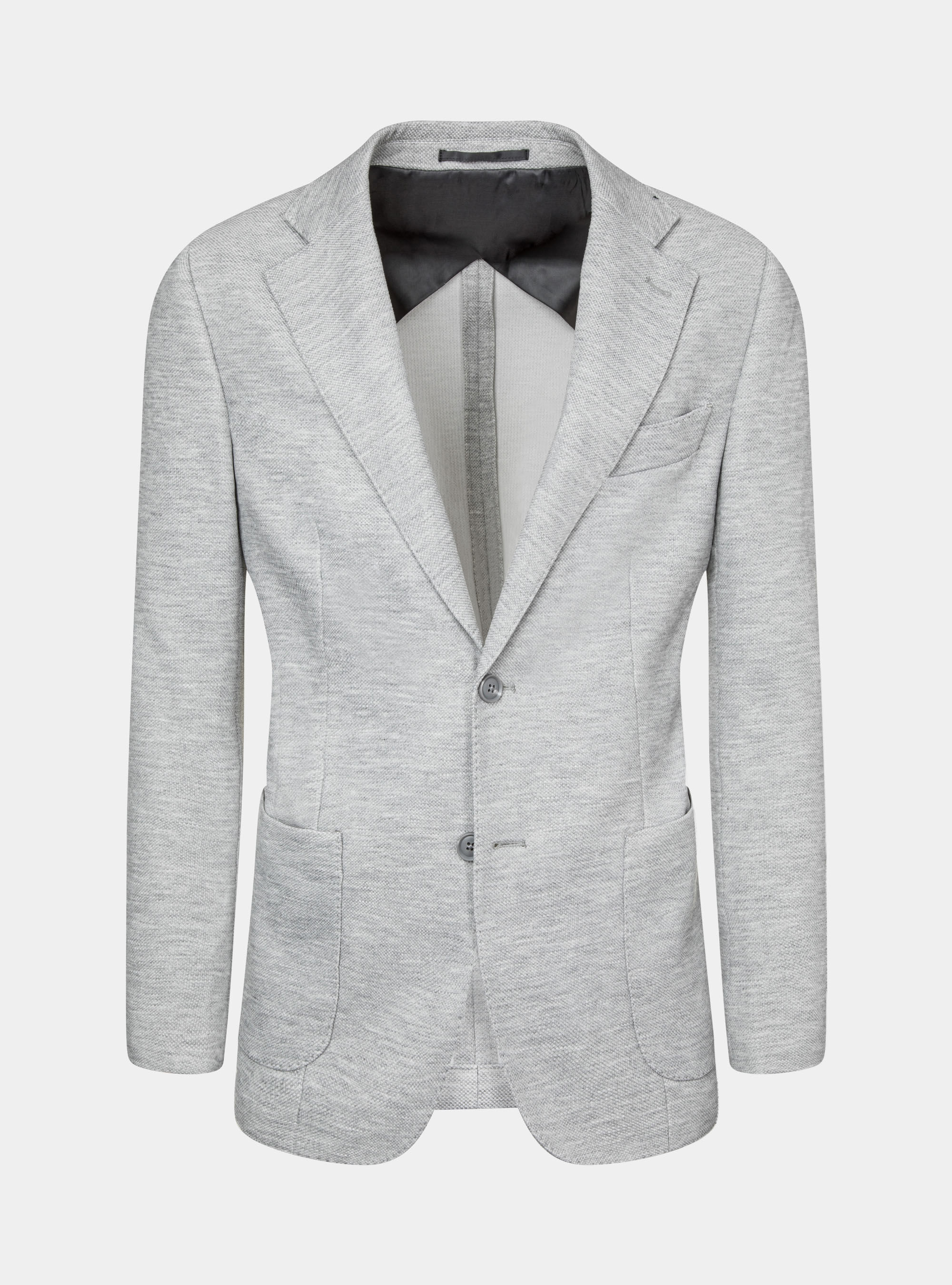 White top jersey blazer