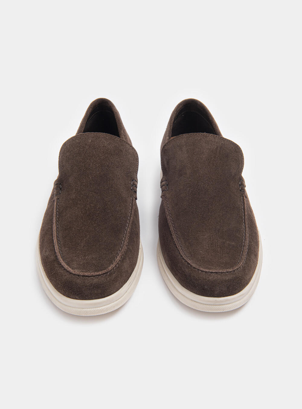 Suede moccasins