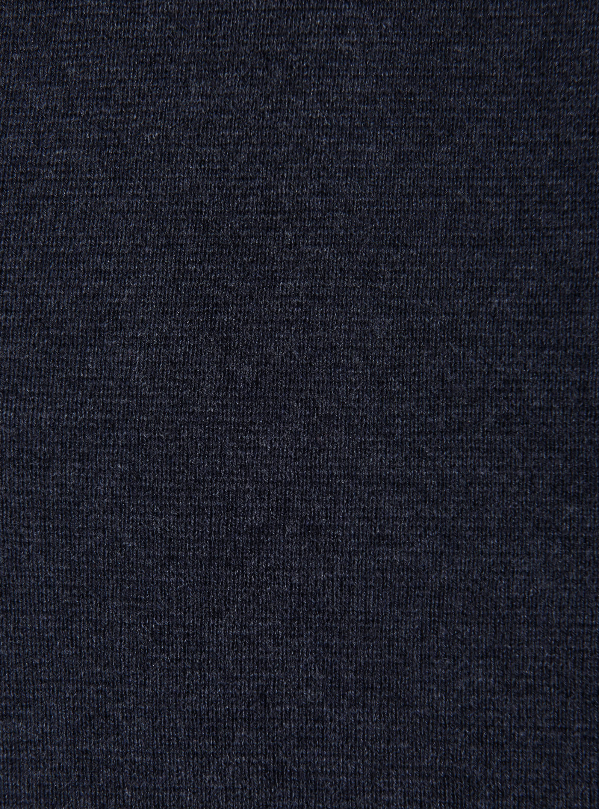 Gilet doppiopetto in maglia in cotone seta e cashmere, BLU NAVY