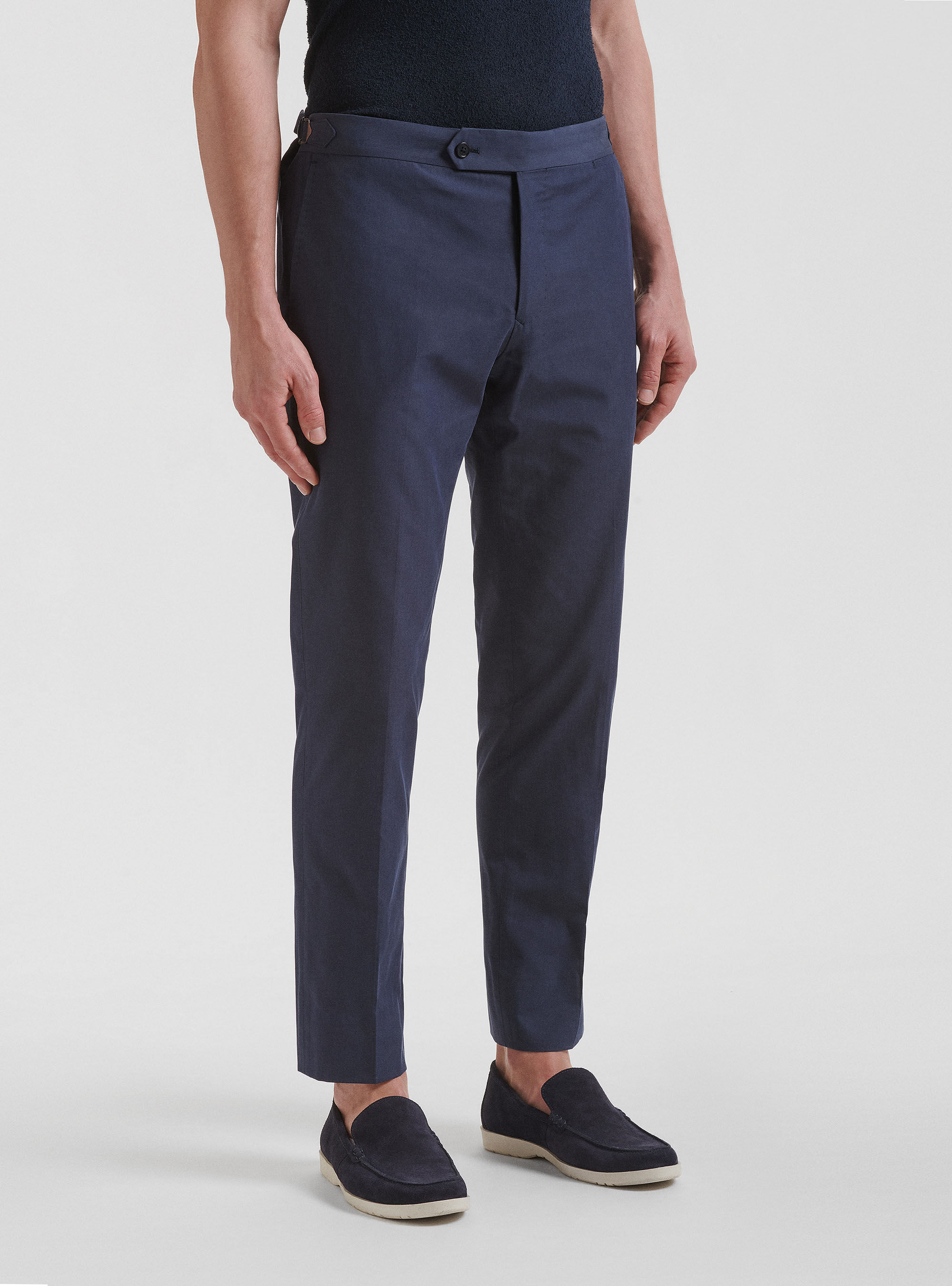 Pantalon de costume en coton DUEMILAGORI
