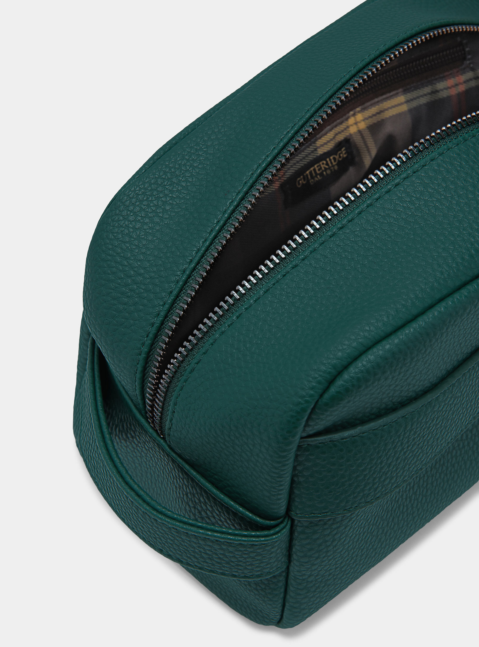 Necessaire con cerniera, GREEN