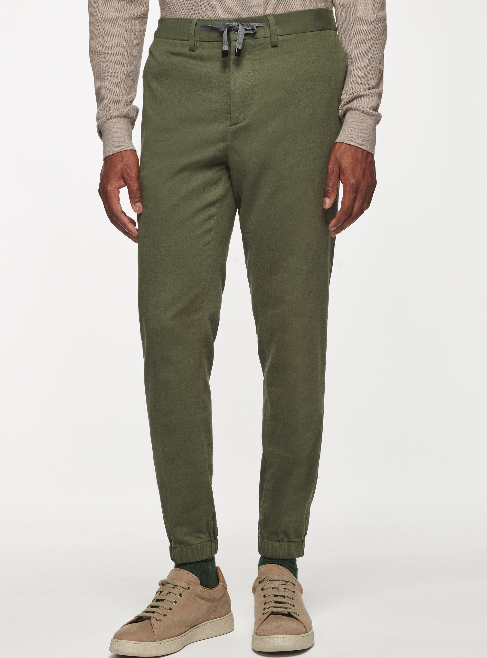 Cotton blend joggers