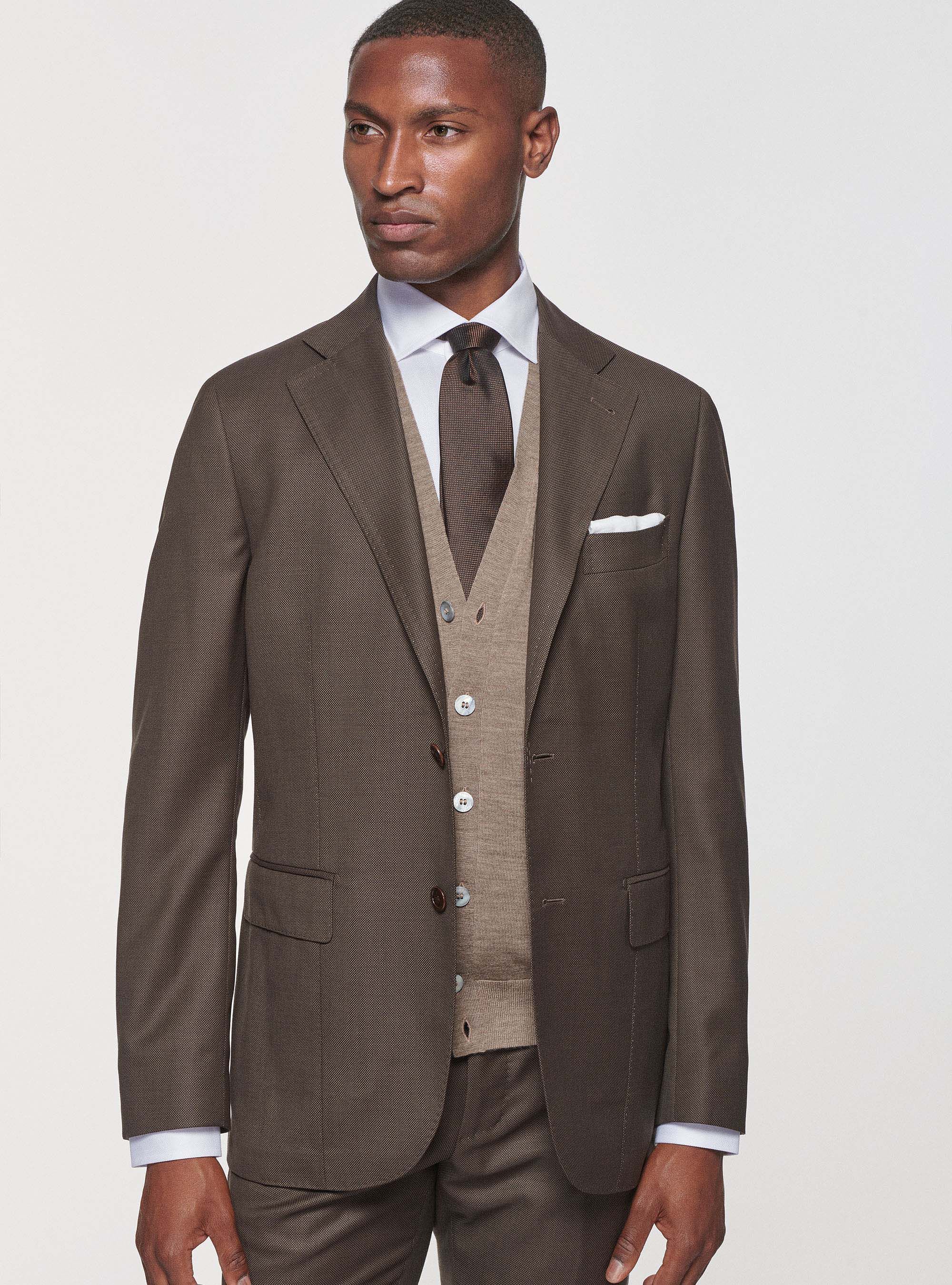 Pure wool partridge eye blazer