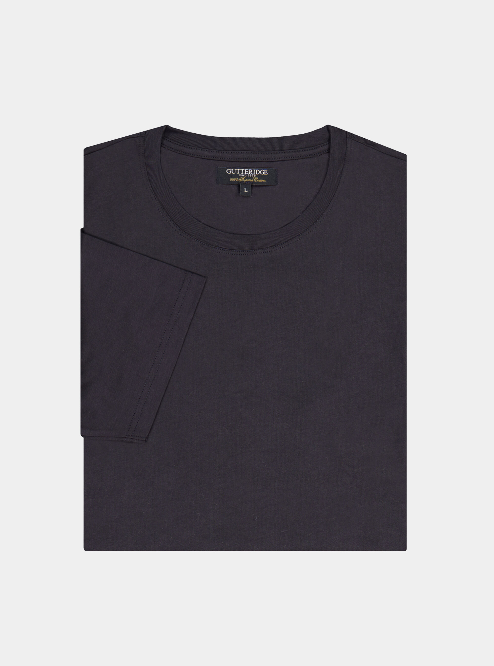 Solid-coloured cotton jersey Tshirt