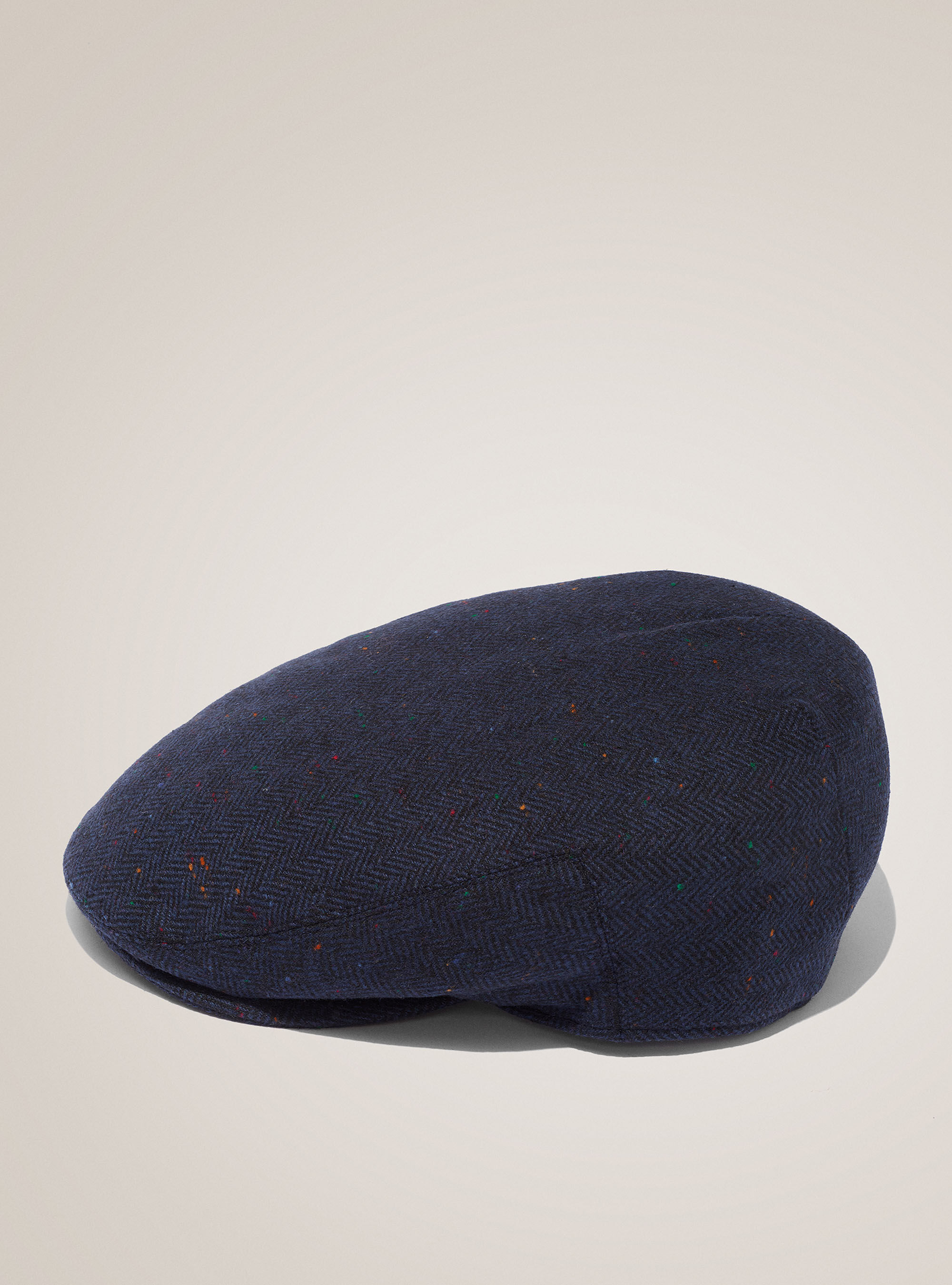 Flat cap, NAVY BLUE