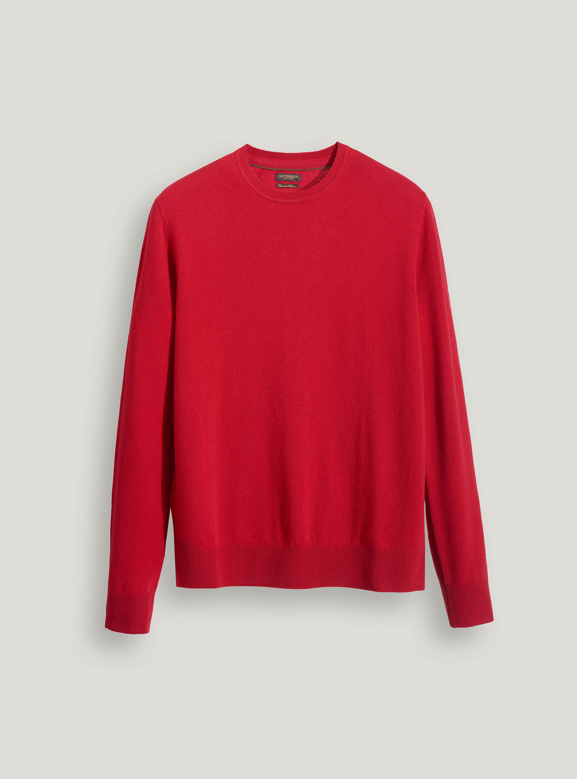 mens red cashmere sweater