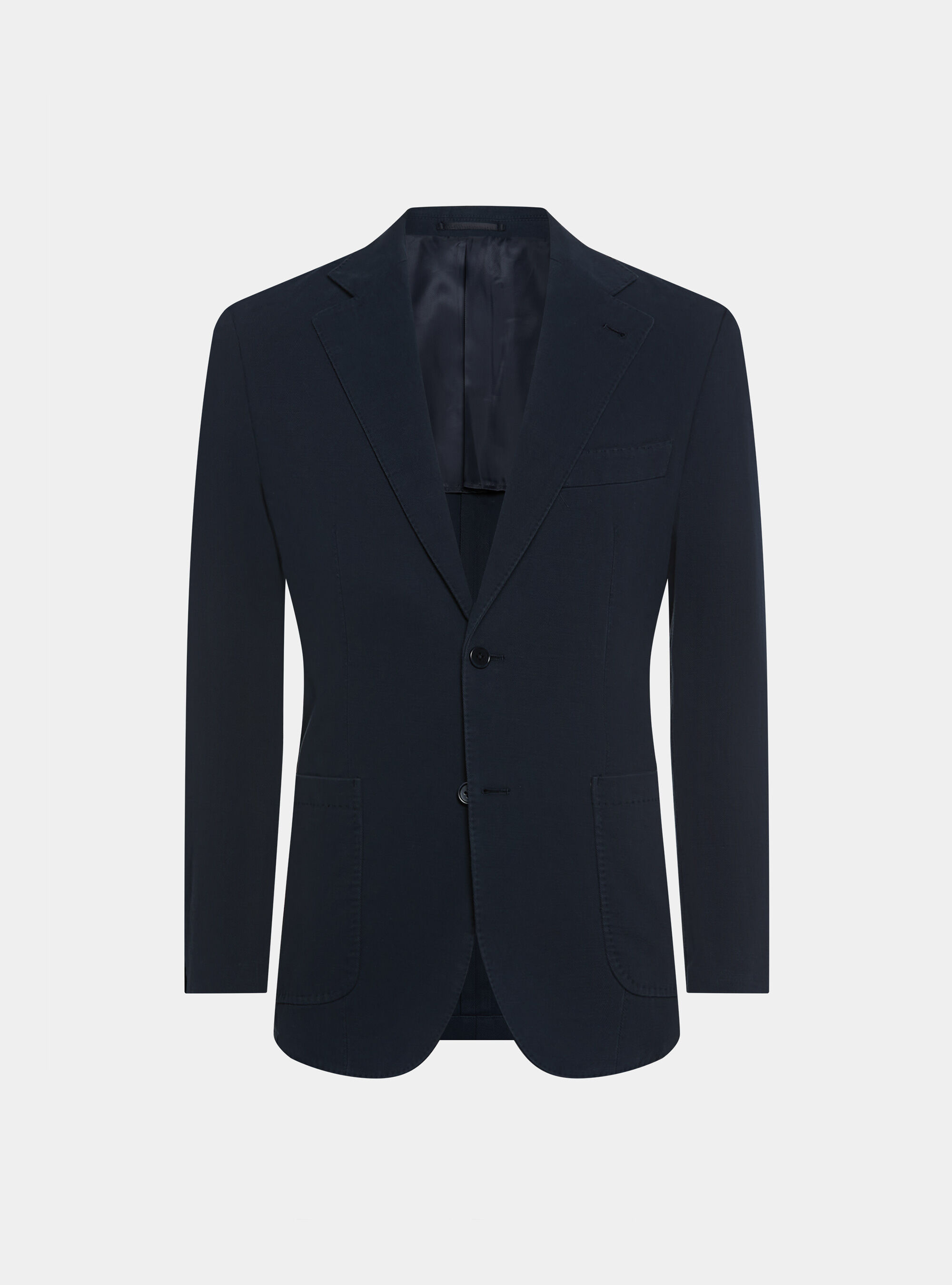 Giacca in cotone cashmere, BLU NAVY