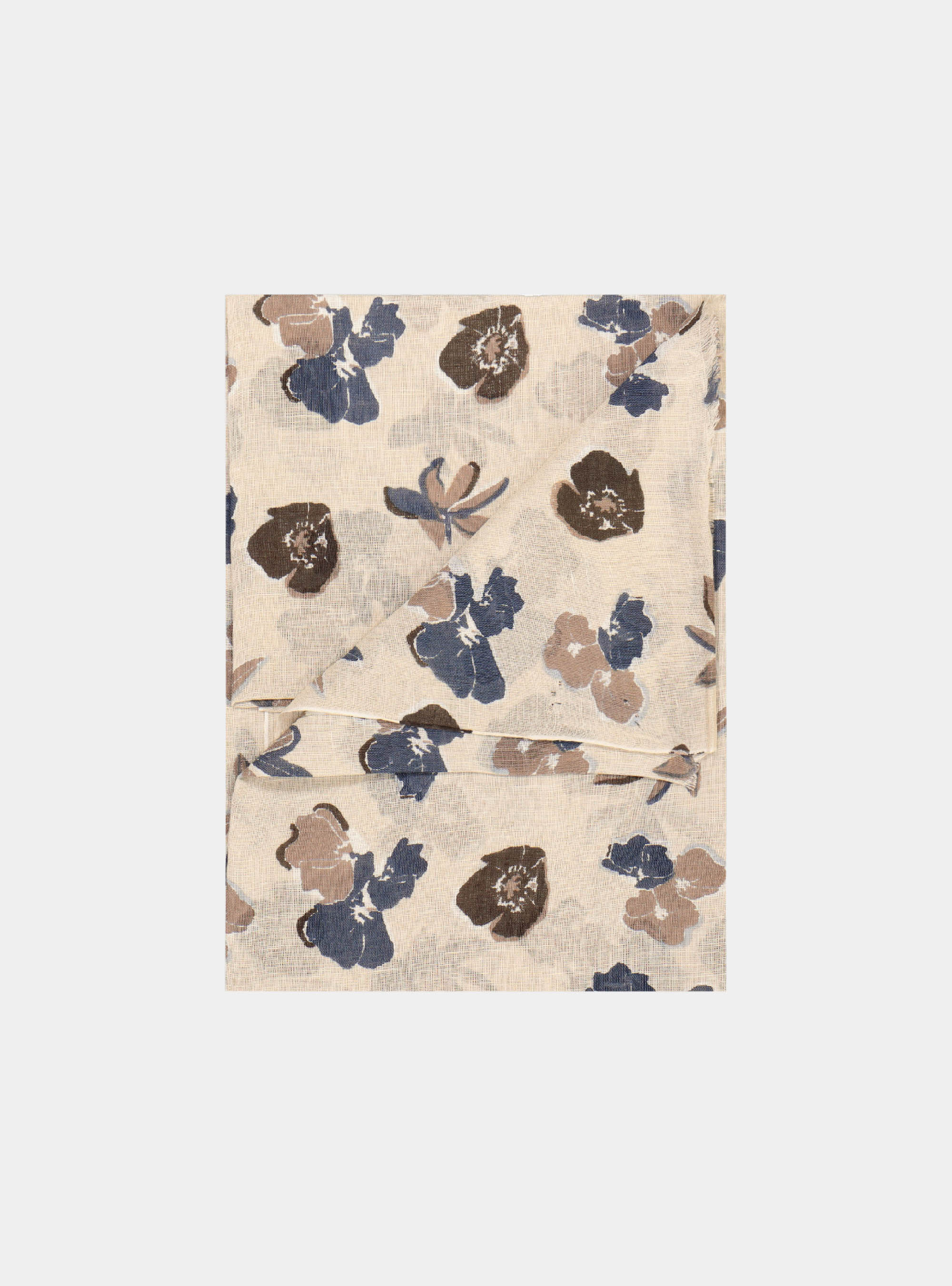Fular de flores, CRUDO
