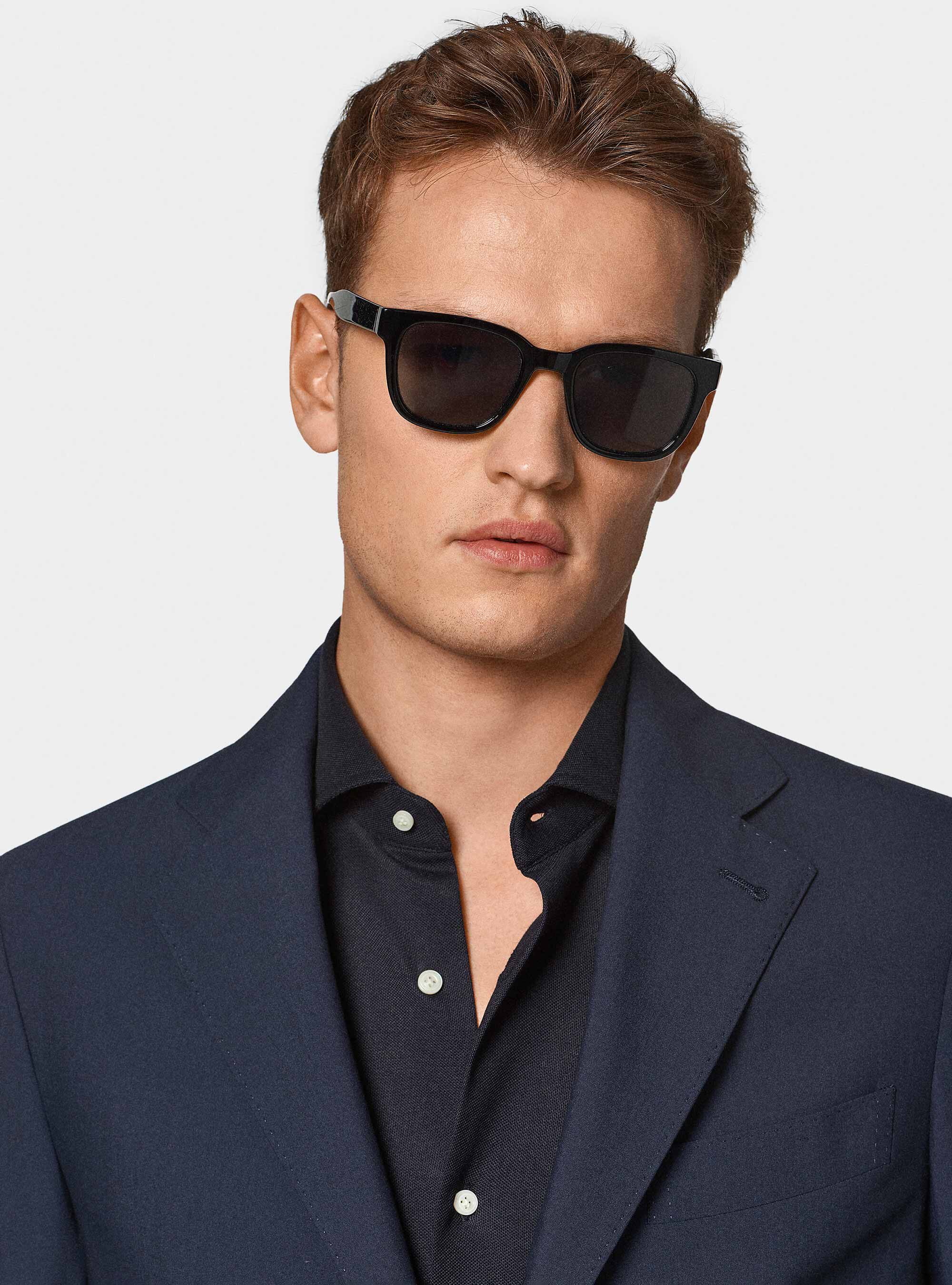 Giacca abito classico slim fit, BLU NAVY