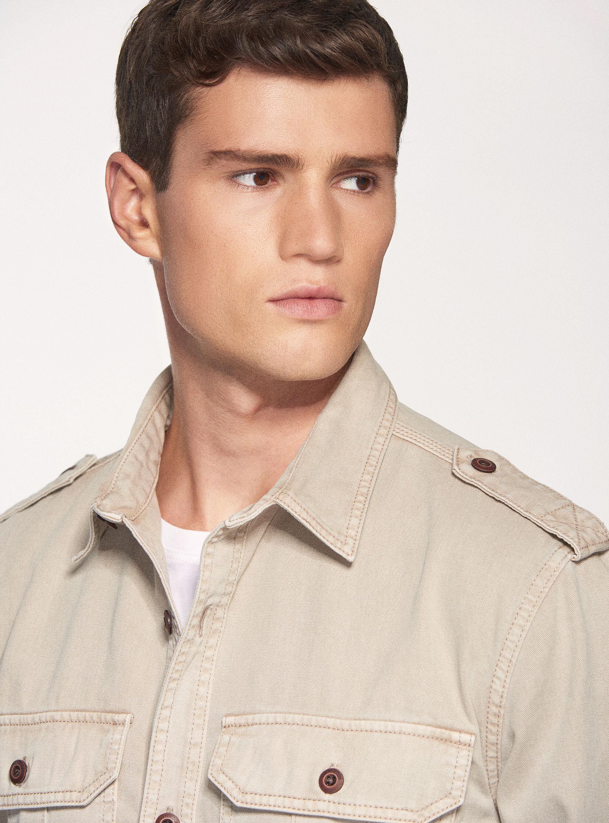 Giacca stile camicia uomo sale