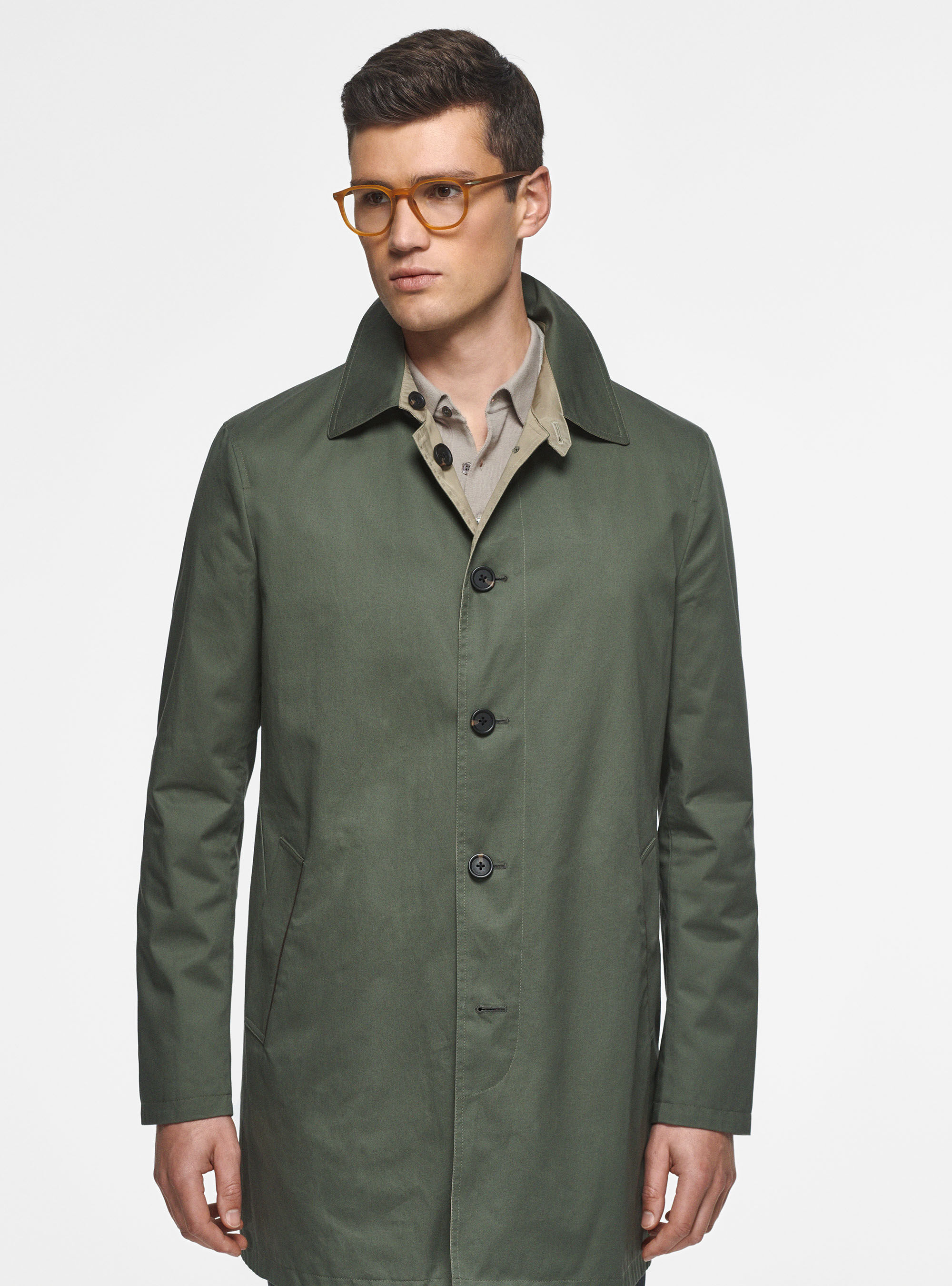 Reversible raincoat GutteridgeUS Men s Raincoats