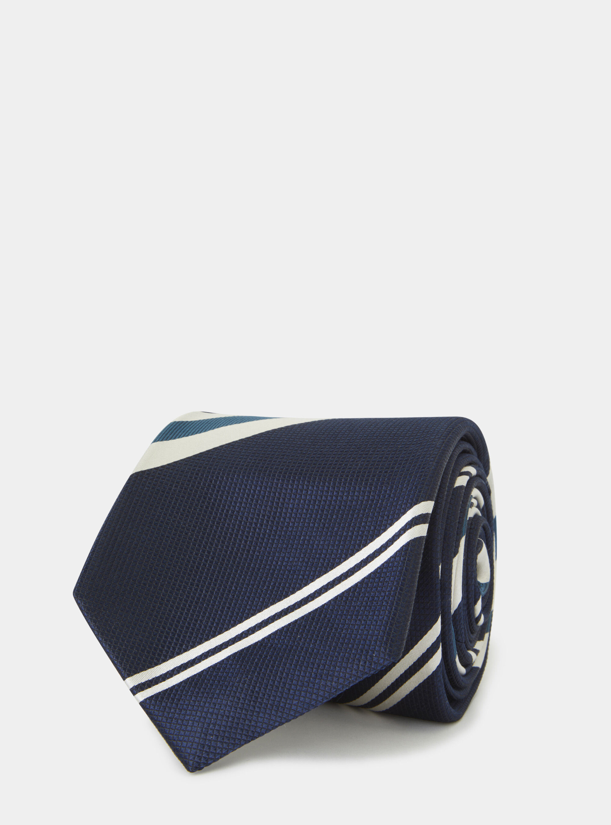 Uomo Accessori da Cravatte da Cravatta in pura seta jacquard da Uomo di Gutteridge in Blu 