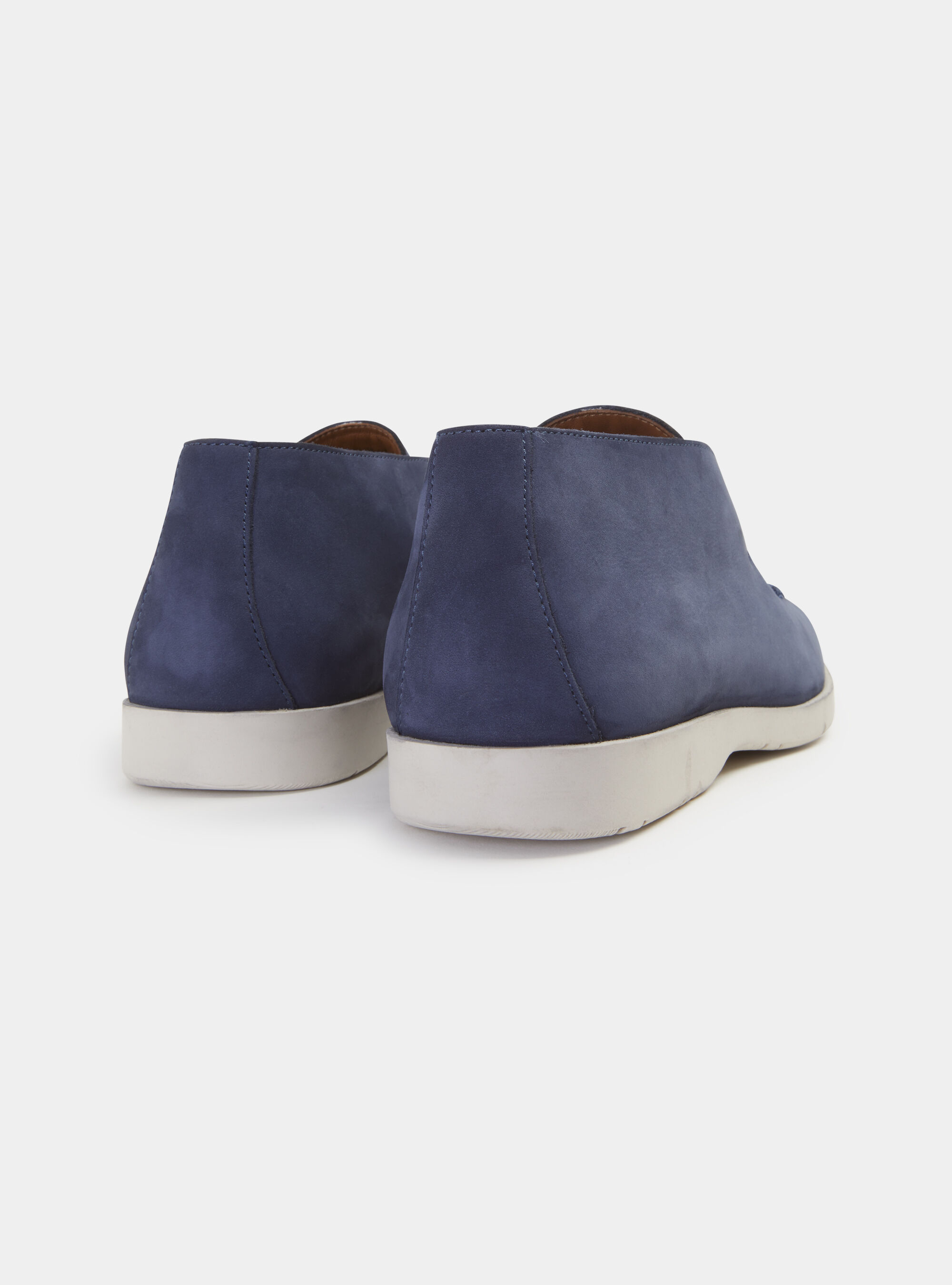 Slip on leather booties cheap