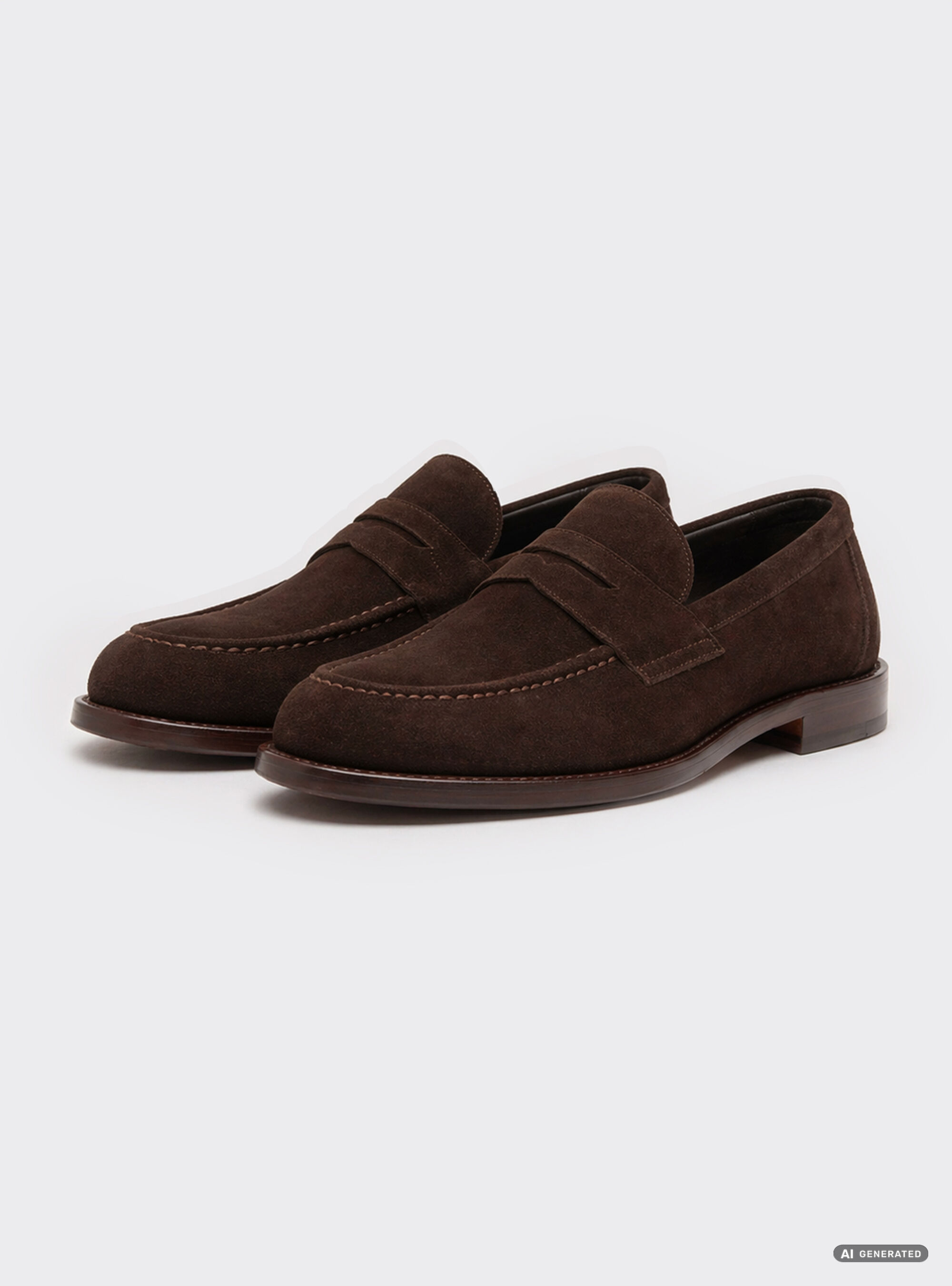 Mocassino in suede
