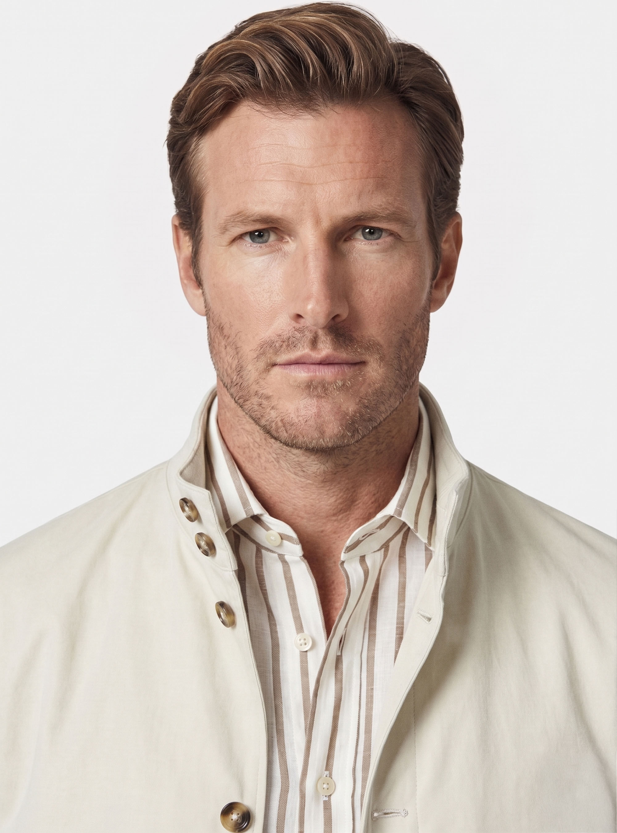 Bomber effetto scamosciato, ECRU