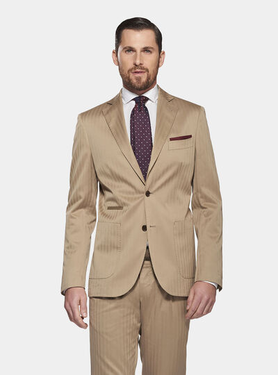 Giacca Gutteridge per abito herringbone 100% cotone
