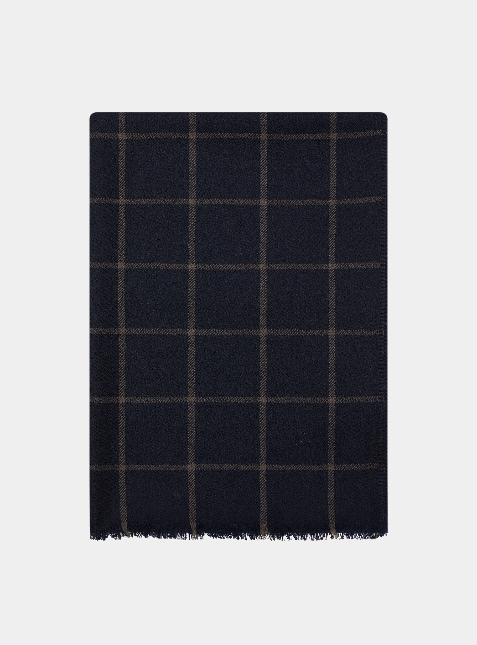 Sciarpa in lana a fantasia