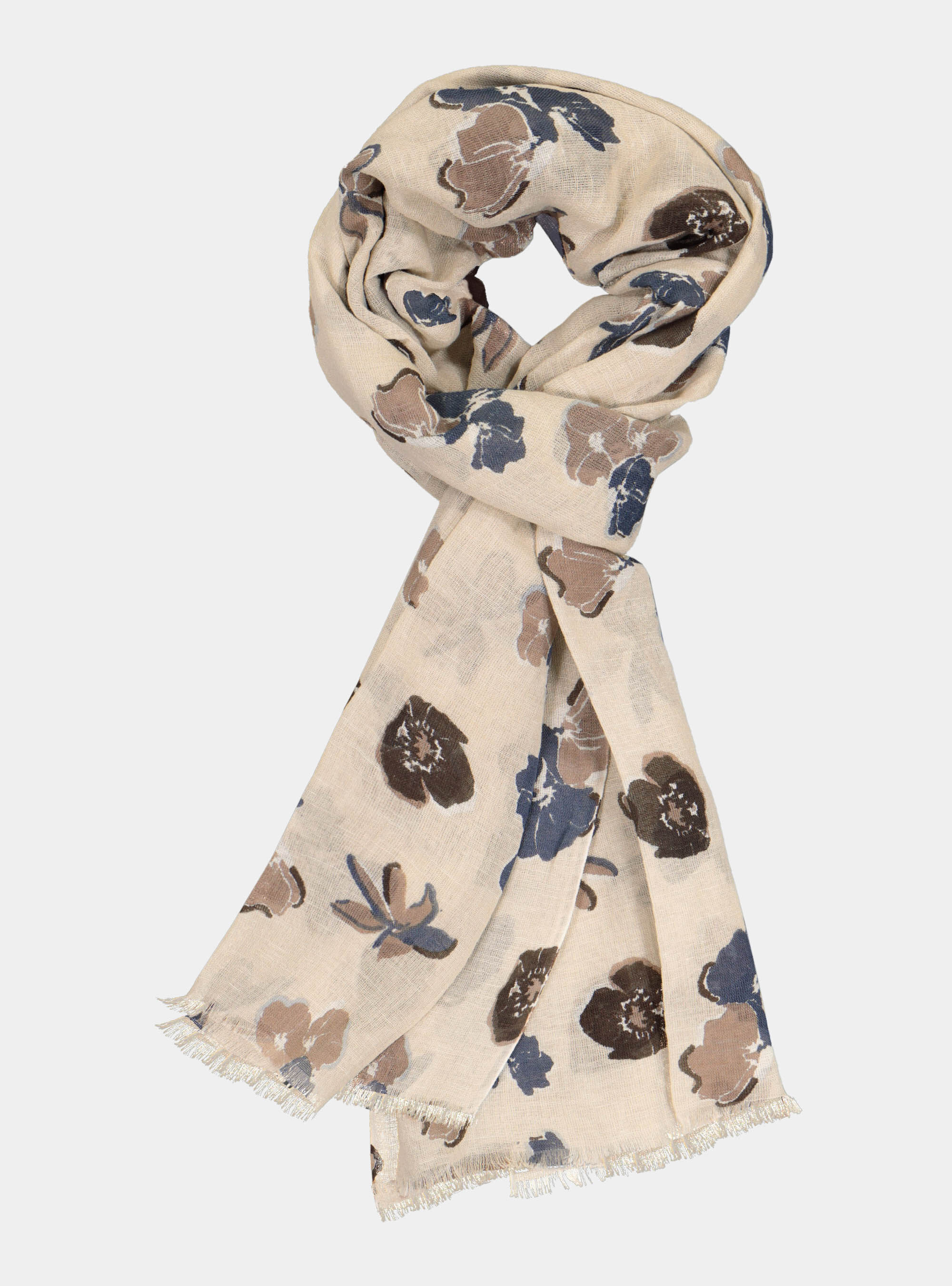 Fular de flores, CRUDO