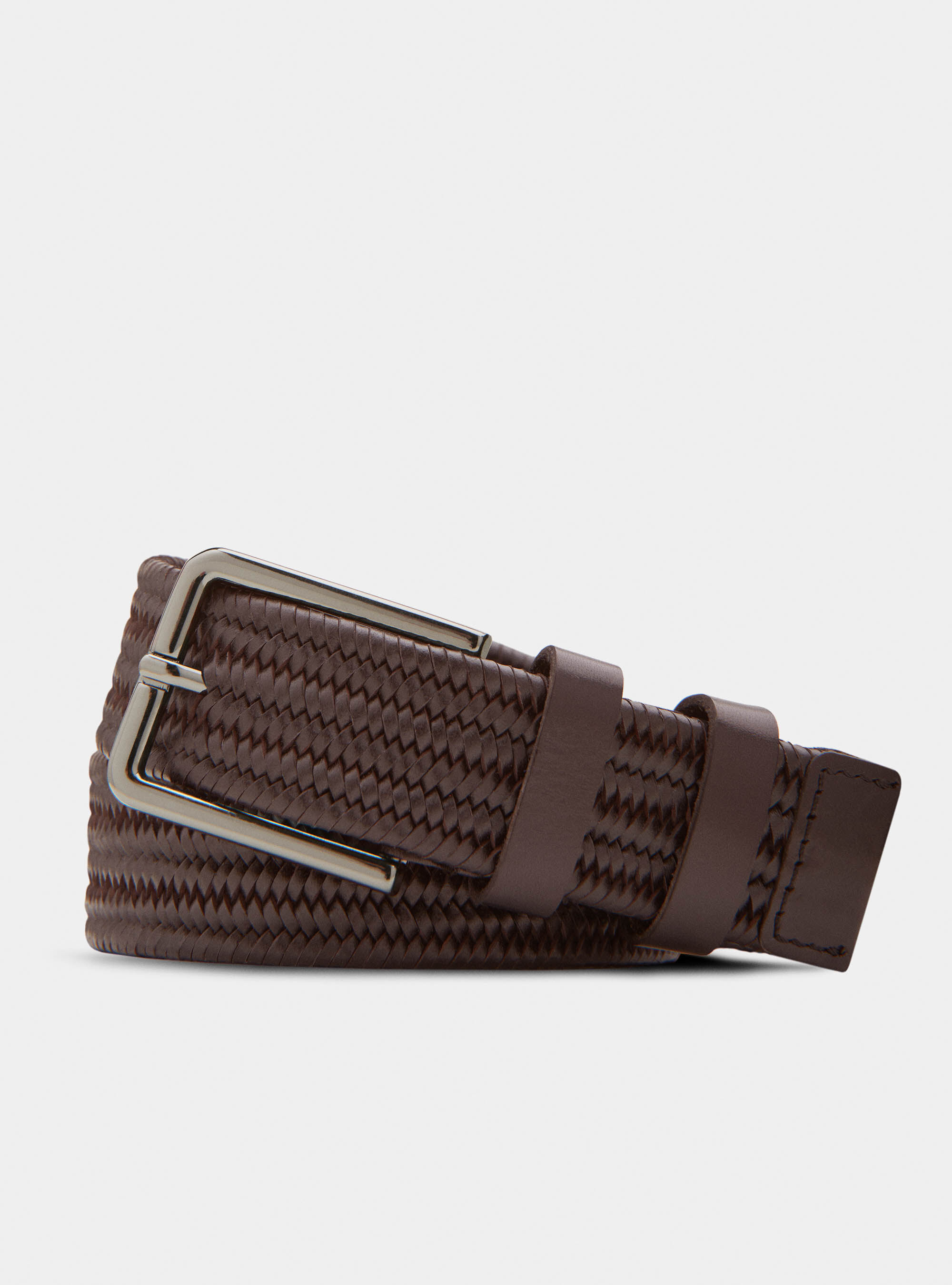 Stretch leather belt online