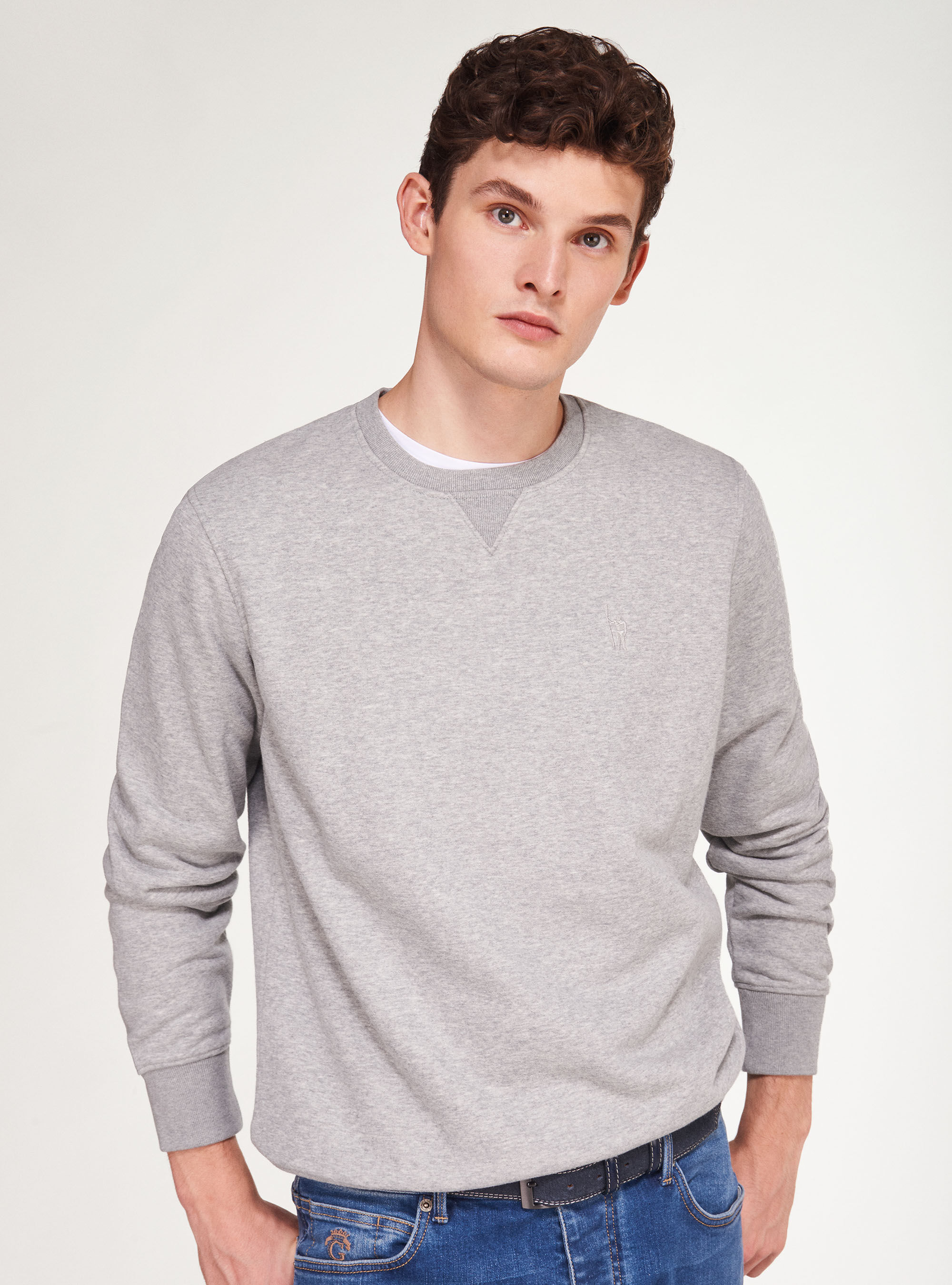 Sweat shirt col rond