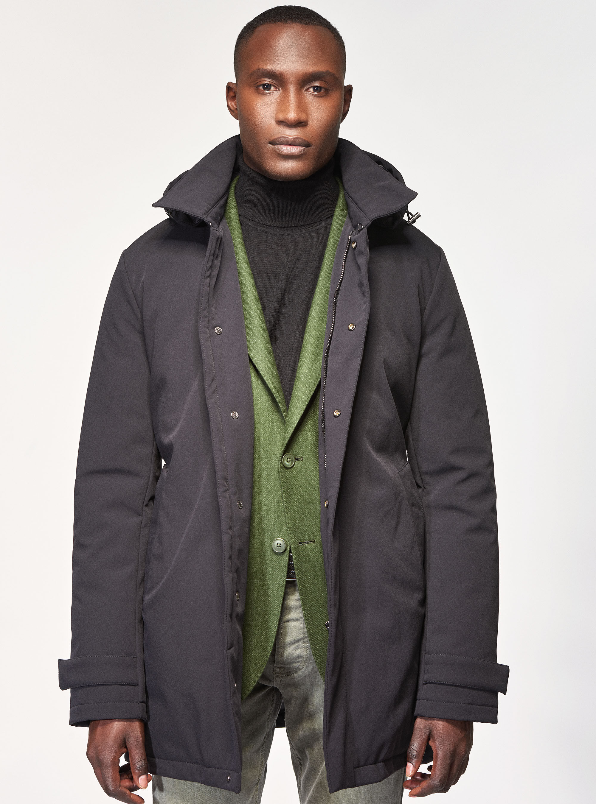 Technical jacket with Primaloft padding