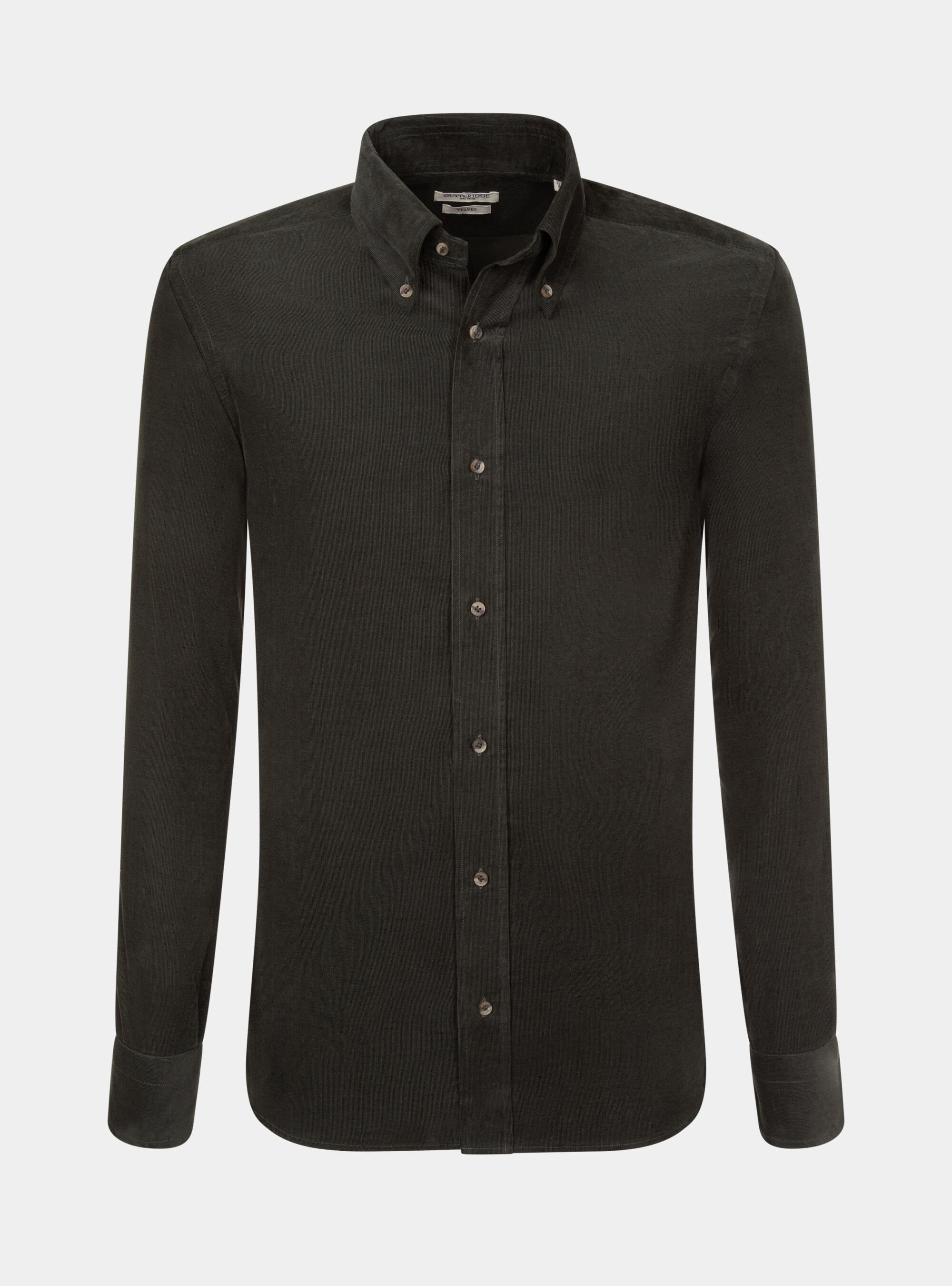 Velvet button down collar shirt, MILITARE 0609C