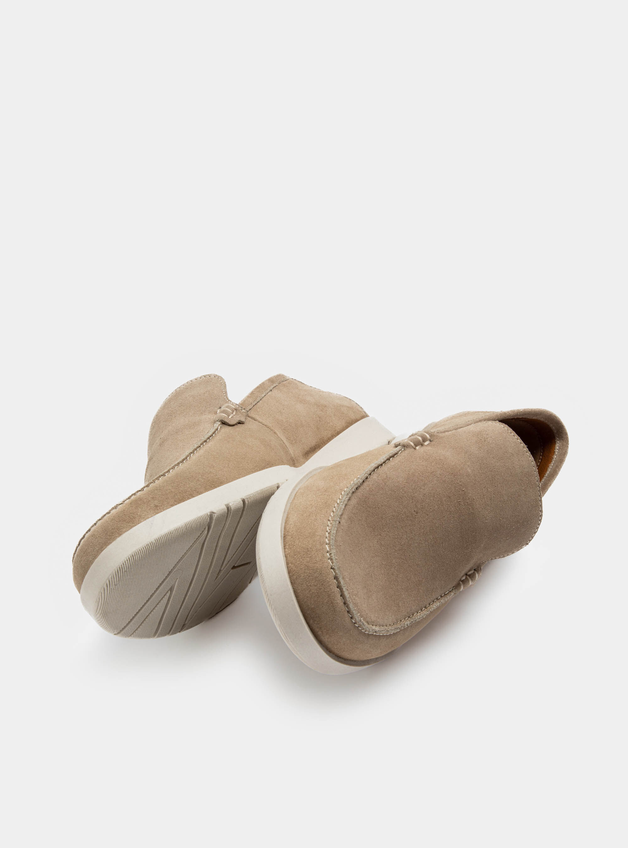 Suede loafers