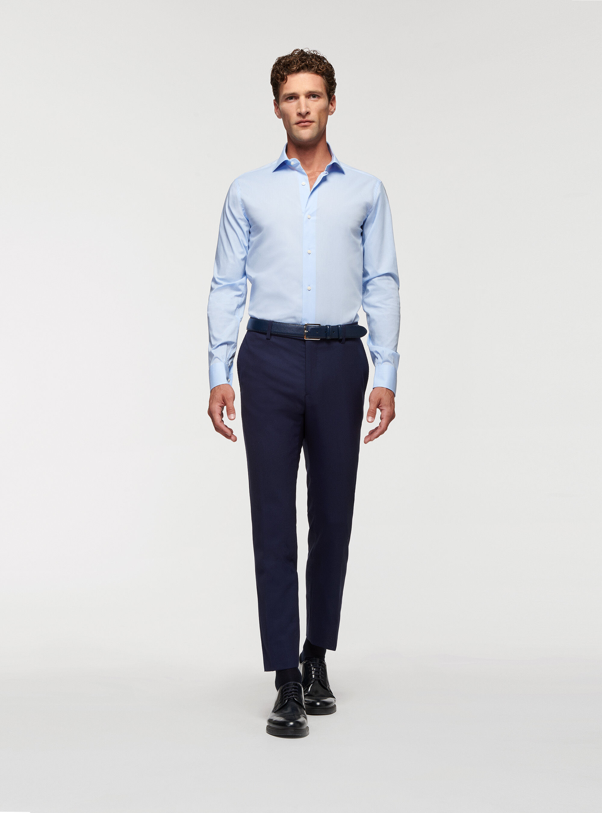 Stretch poplin shirt GutteridgeUK Men s catalog gutteridge