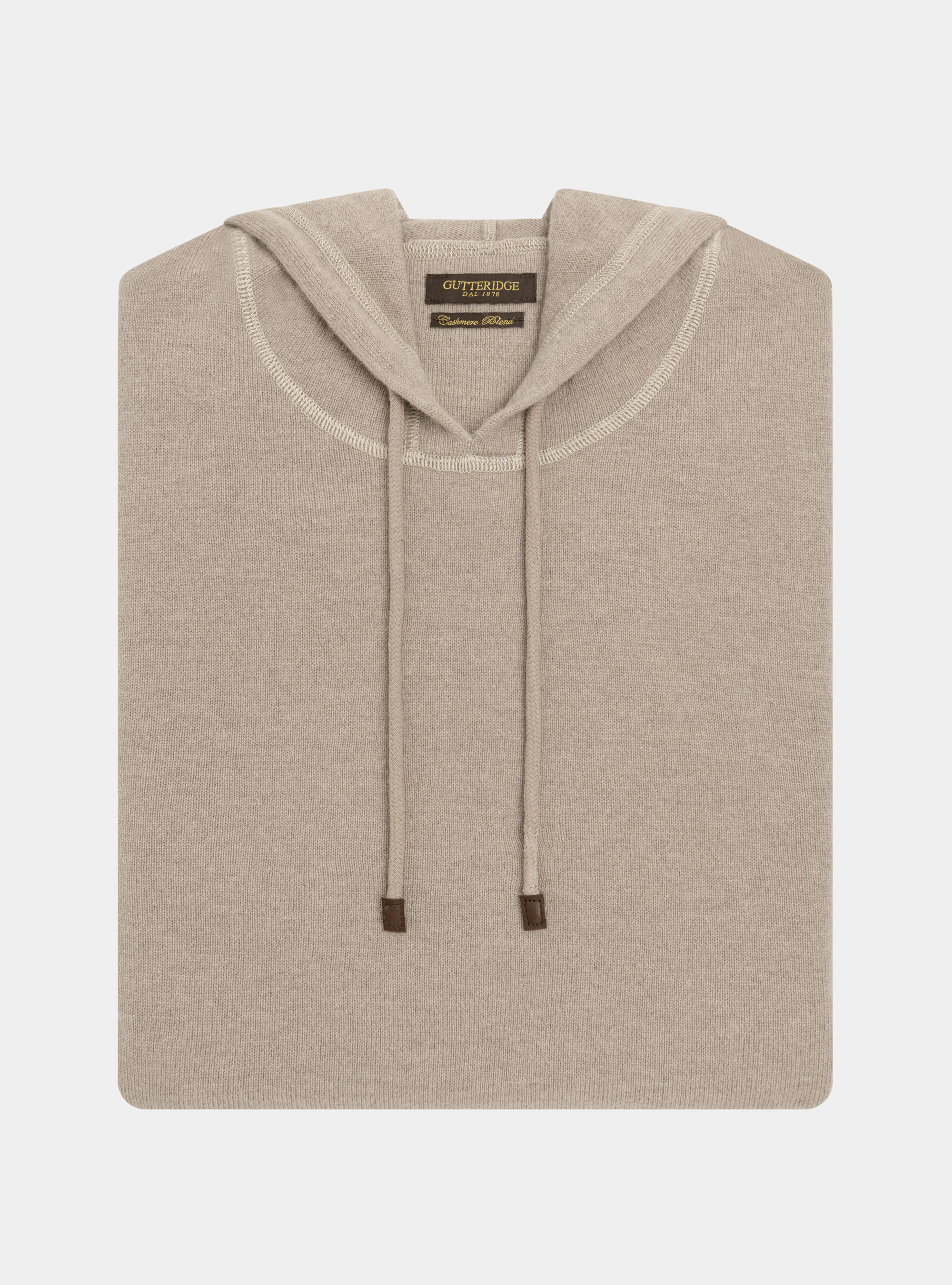 Sweater hooded top