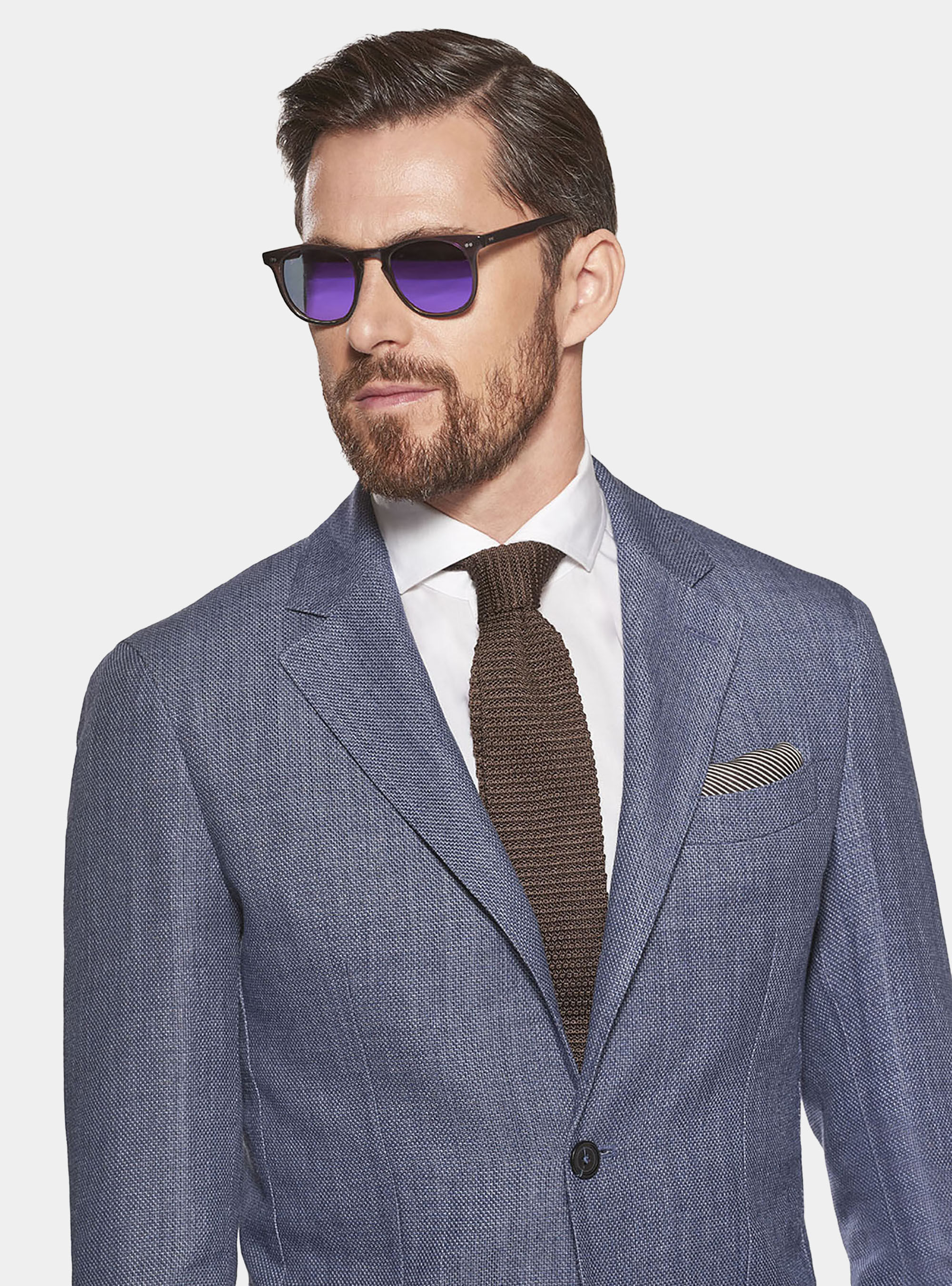Wool and linen jacket