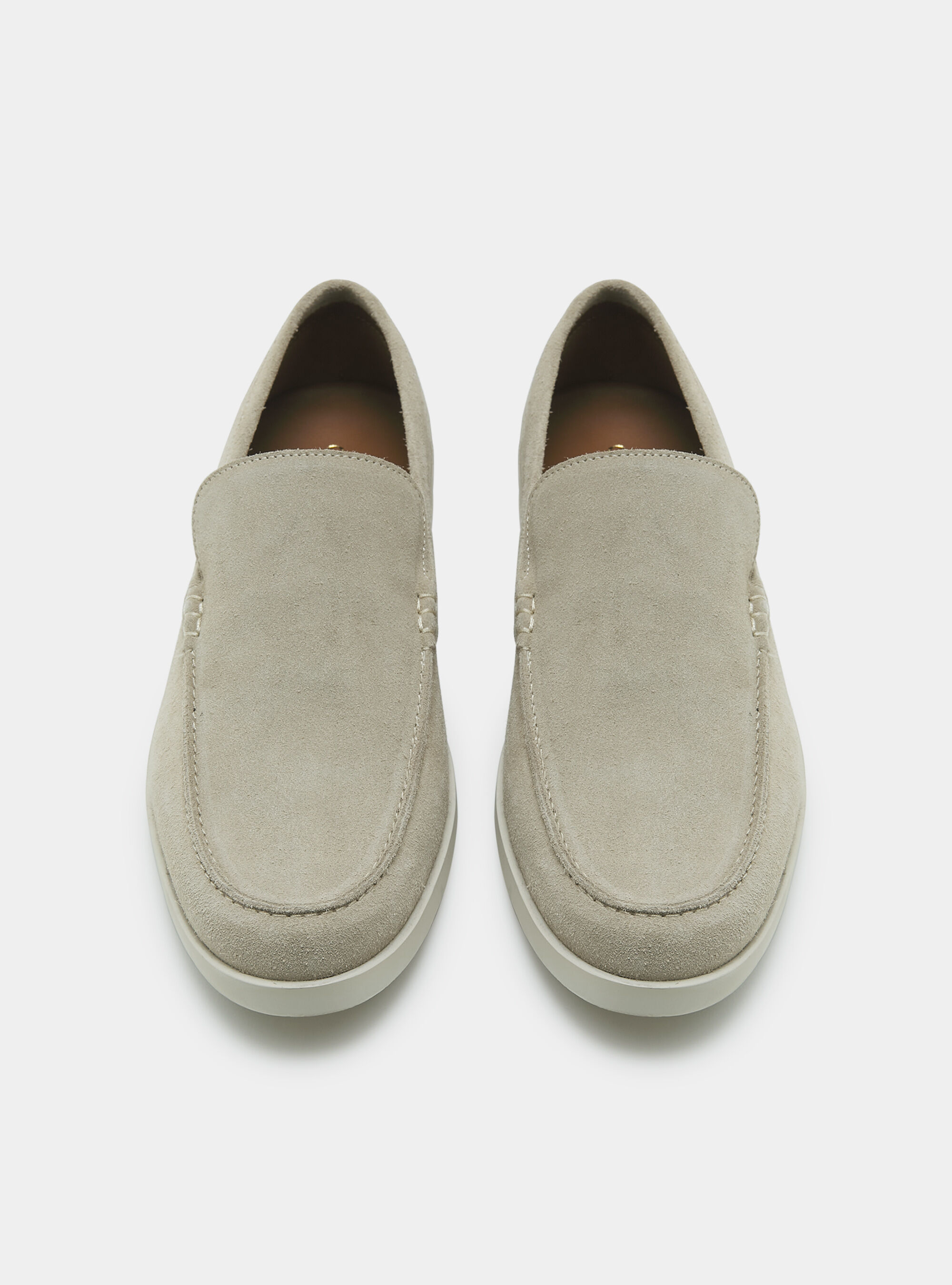 Suede loafers