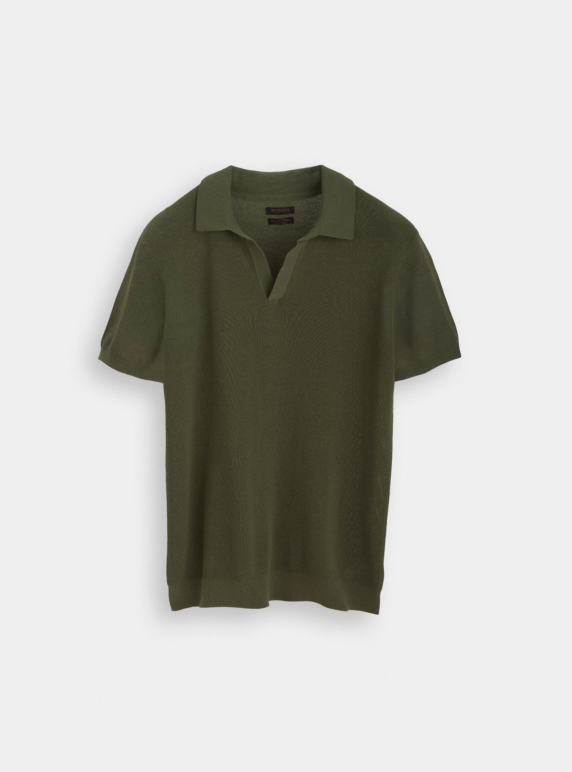 100 cotton short sleeved polo shirt