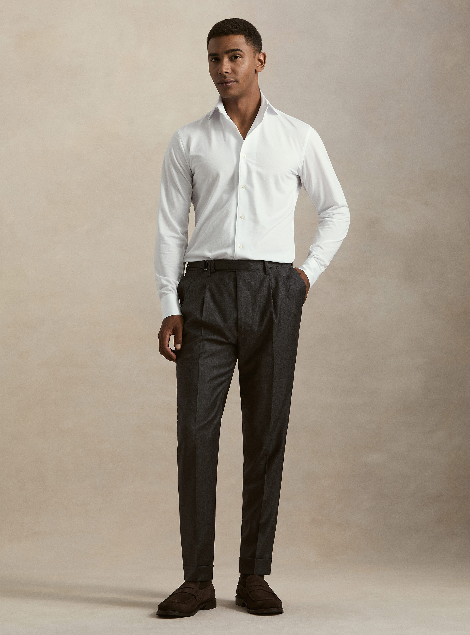 Camicia GT01 in jersey di misto cotone
