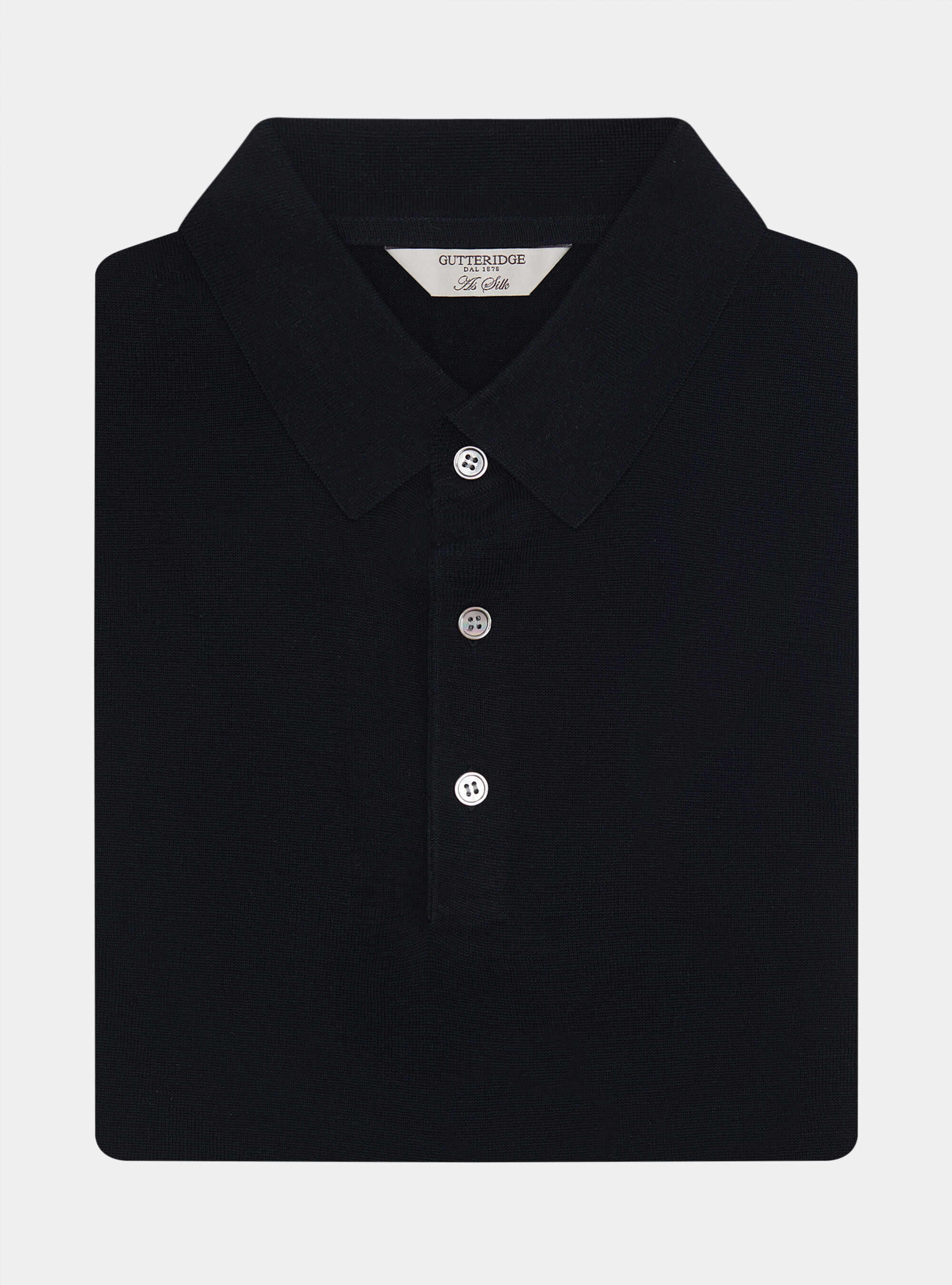 ☆YALE☆ COMFORT COOL POLO KNIT BLACK YEM1KT308ABK Yale Men - Black