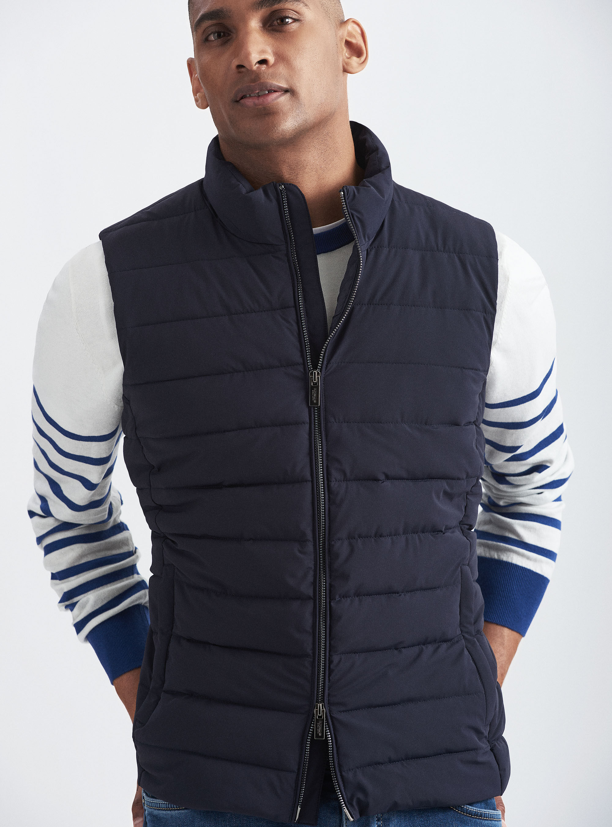 light weight quilted vest