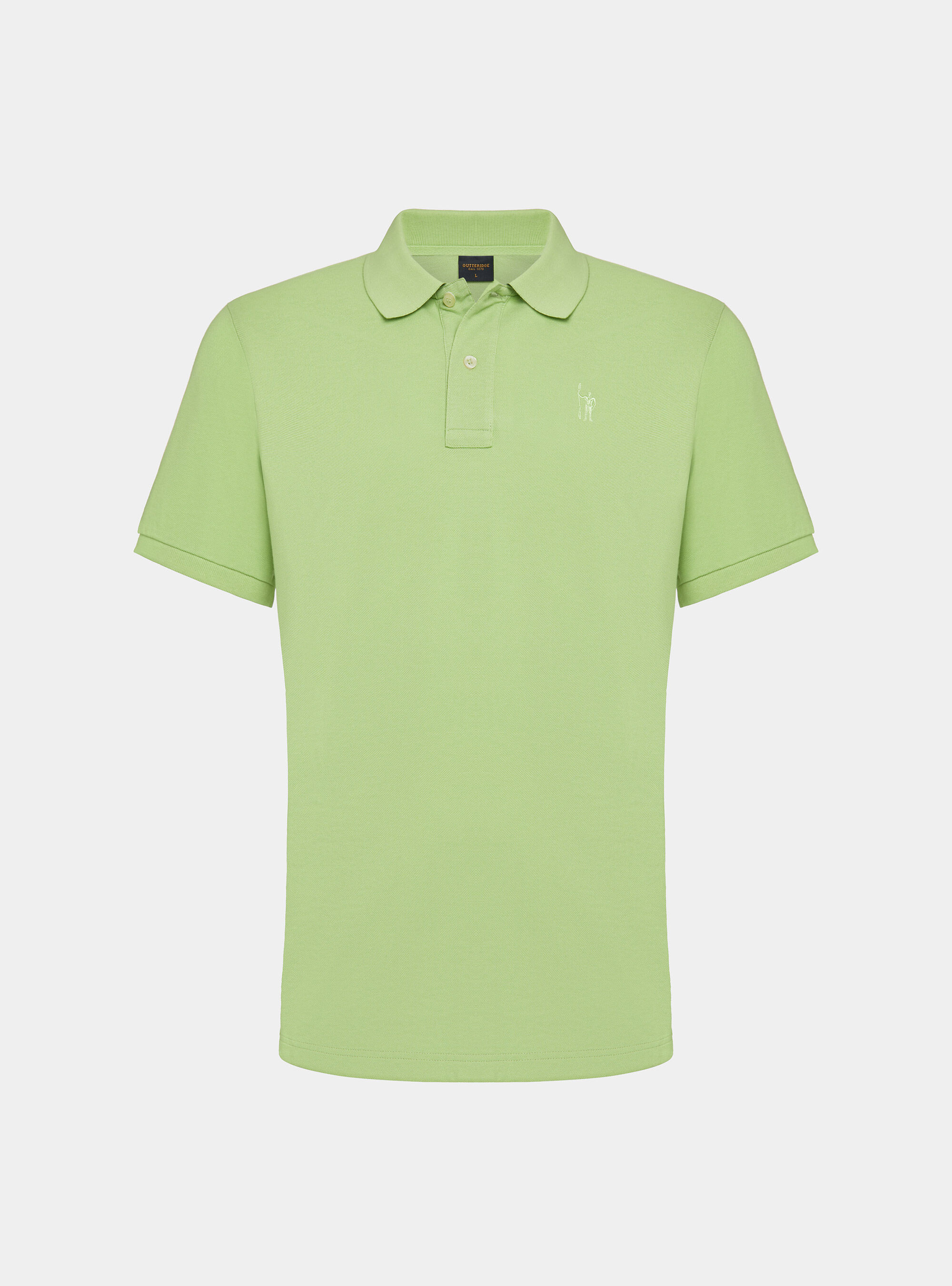 Polo pique verde new arrivals