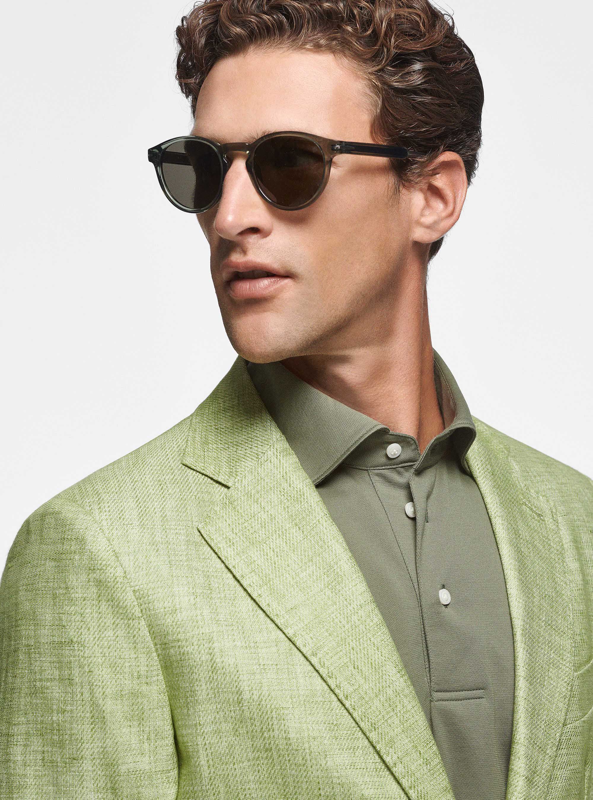 Linen and slub cotton blazer Linen and slub cotton blazer