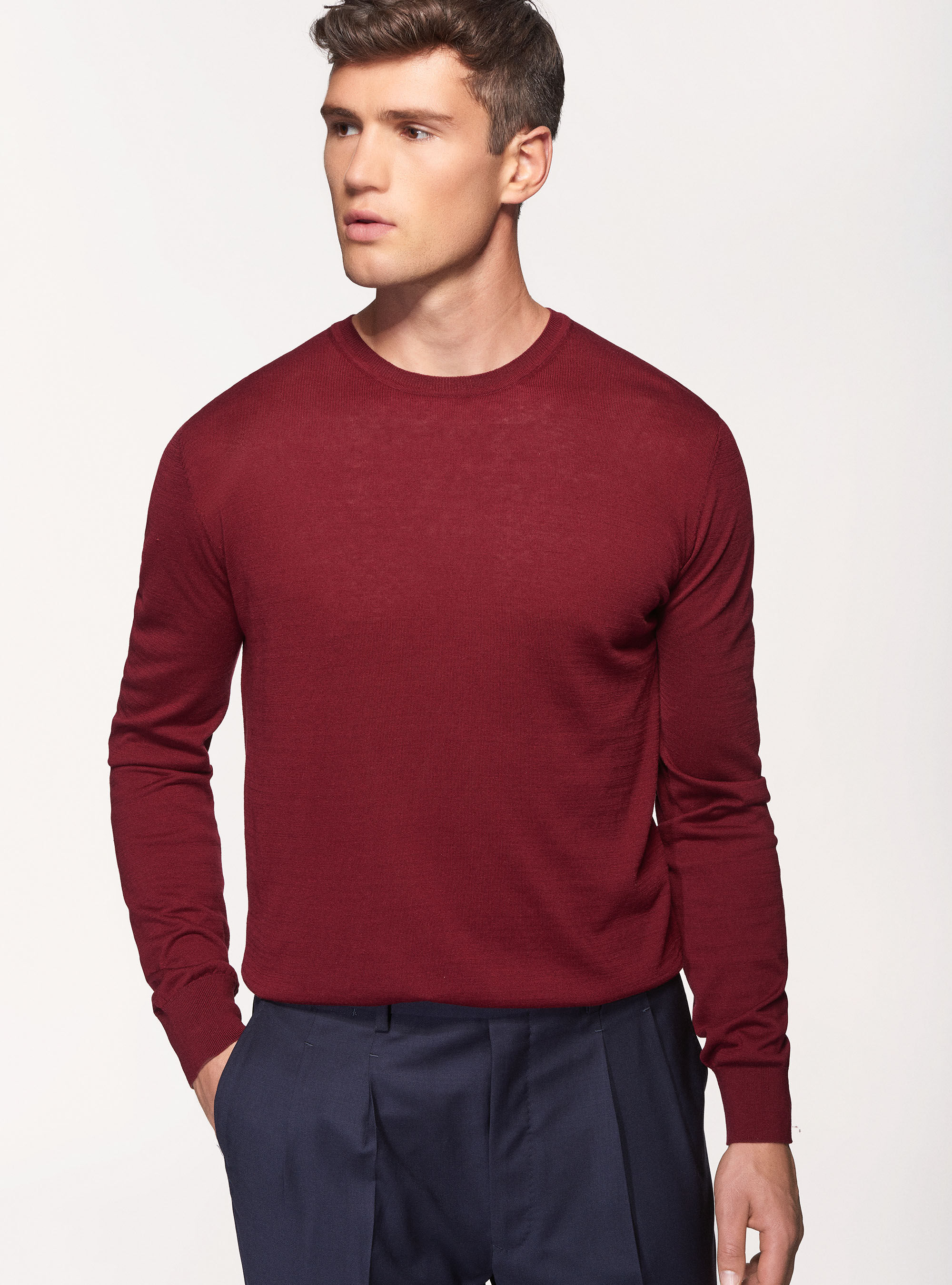 Silk sweater mens deals